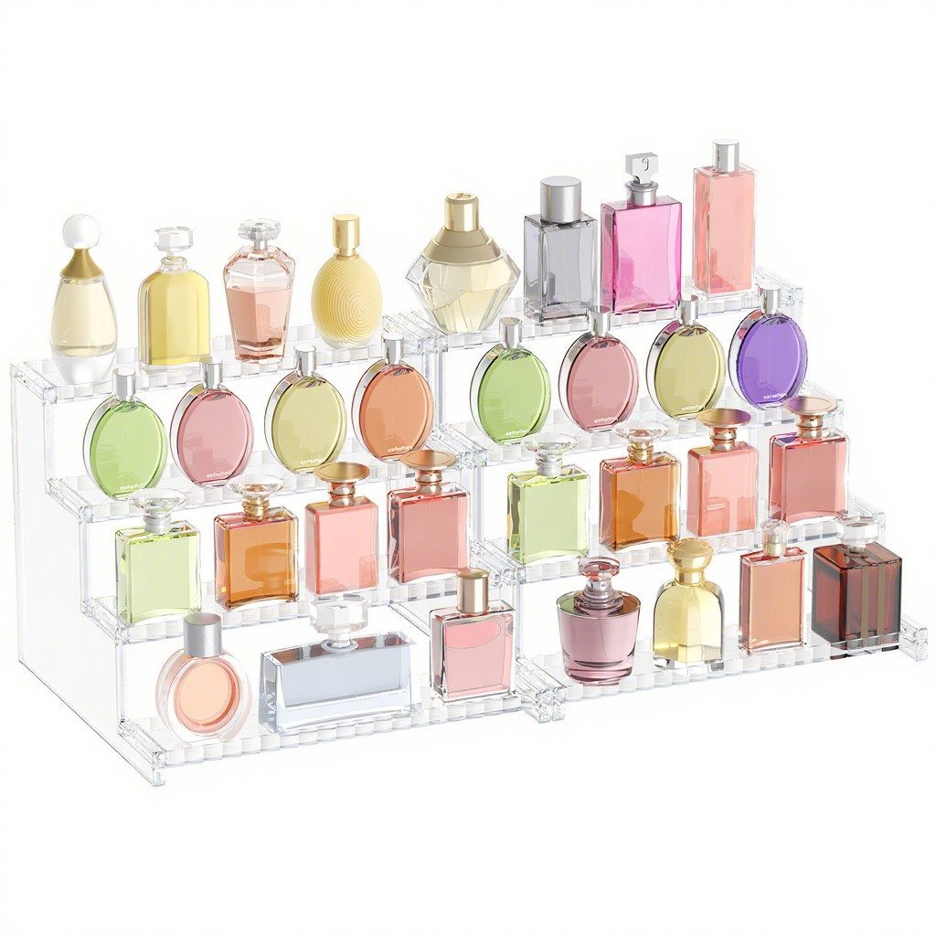 Lifewit Ablageregal 4-stufiger Parfümständer mit Gitter, Parfüm Organizer A günstig online kaufen