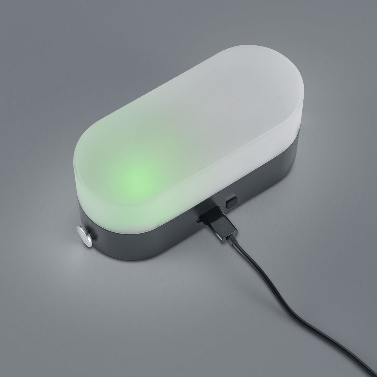 B-LEUCHTEN Schreibtischlampe LED Mobilleuchte Case 14 x 6 cm 1,9 W, warmweiß, Inkl. Leuchtmittel, Dimmbar ohne Bewegungsmelder