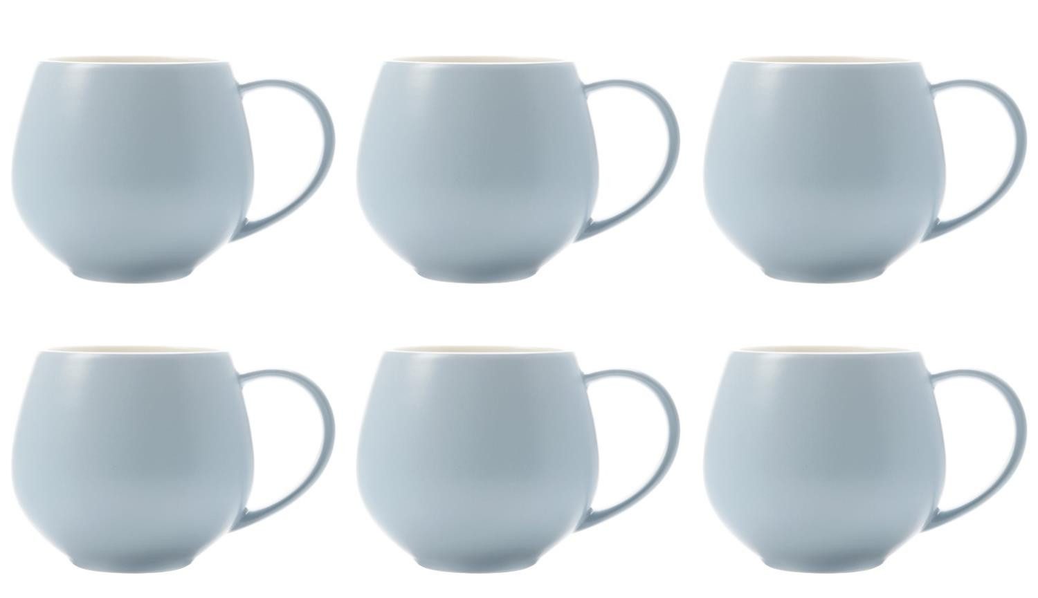 Maxwell & Williams Tasse Tint, Porzellan, Spülmaschinengeeignet, Blau, Motiv: Tint