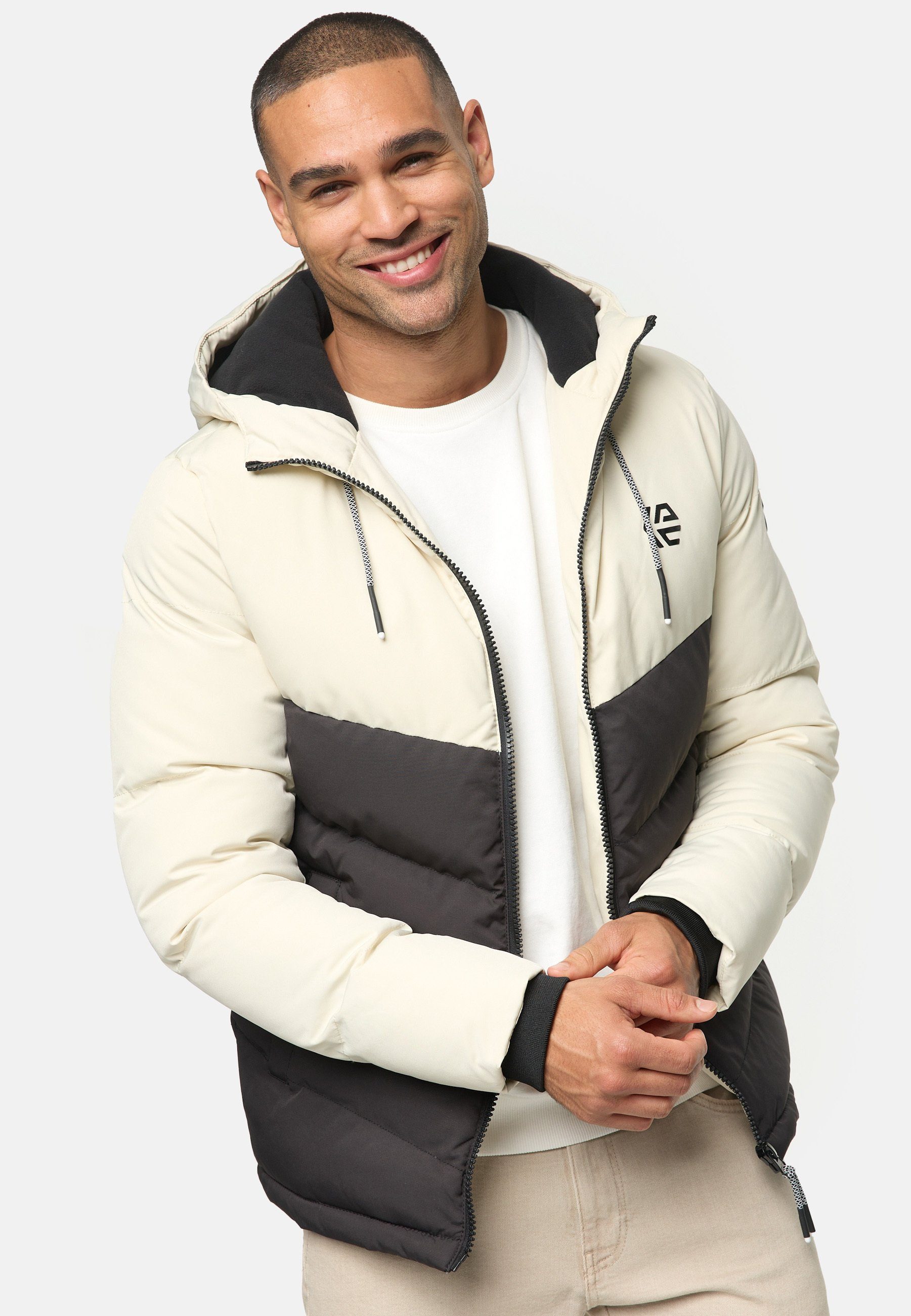 Indicode INAgiotis White Asparagus Winterjacke