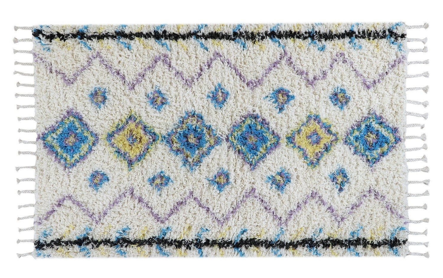 Scandicliving Kinderteppich Teppich, Scandi, 100x160 cm, handgeknüpfte Schurwolle, rechteckig