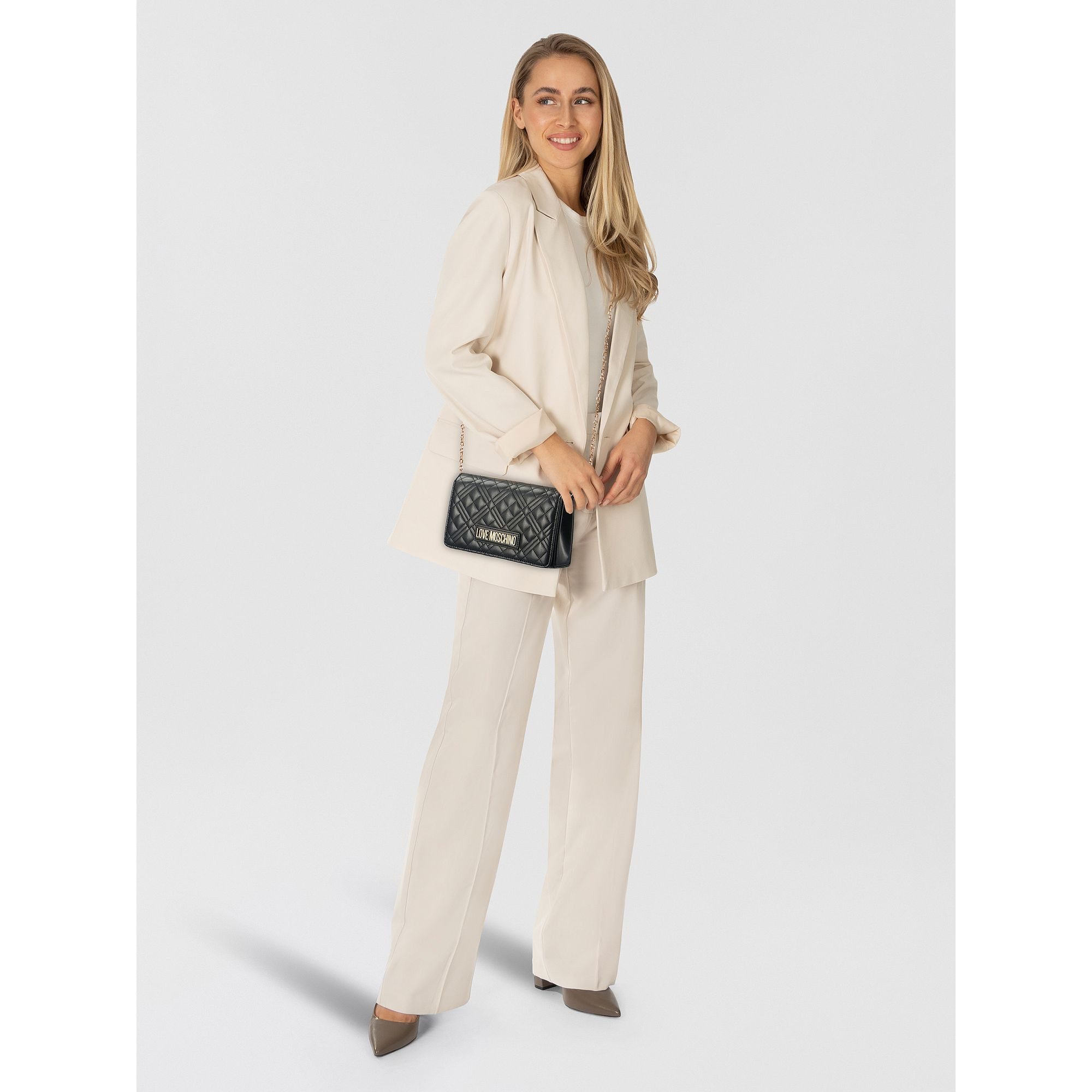 LOVE MOSCHINO Umhängetasche Quilted, Polyurethan