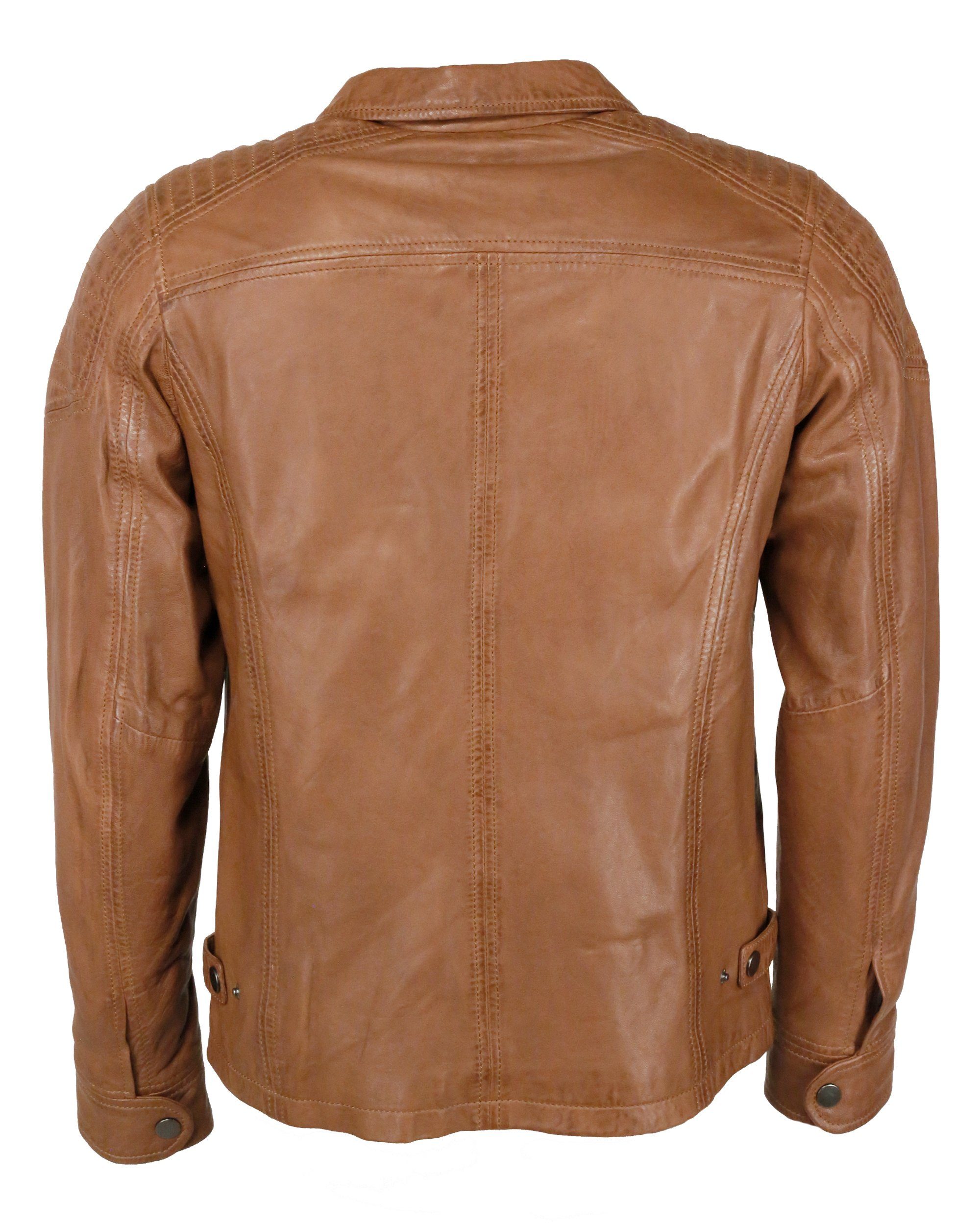 JCC Bikerjacke 3102074 cognac