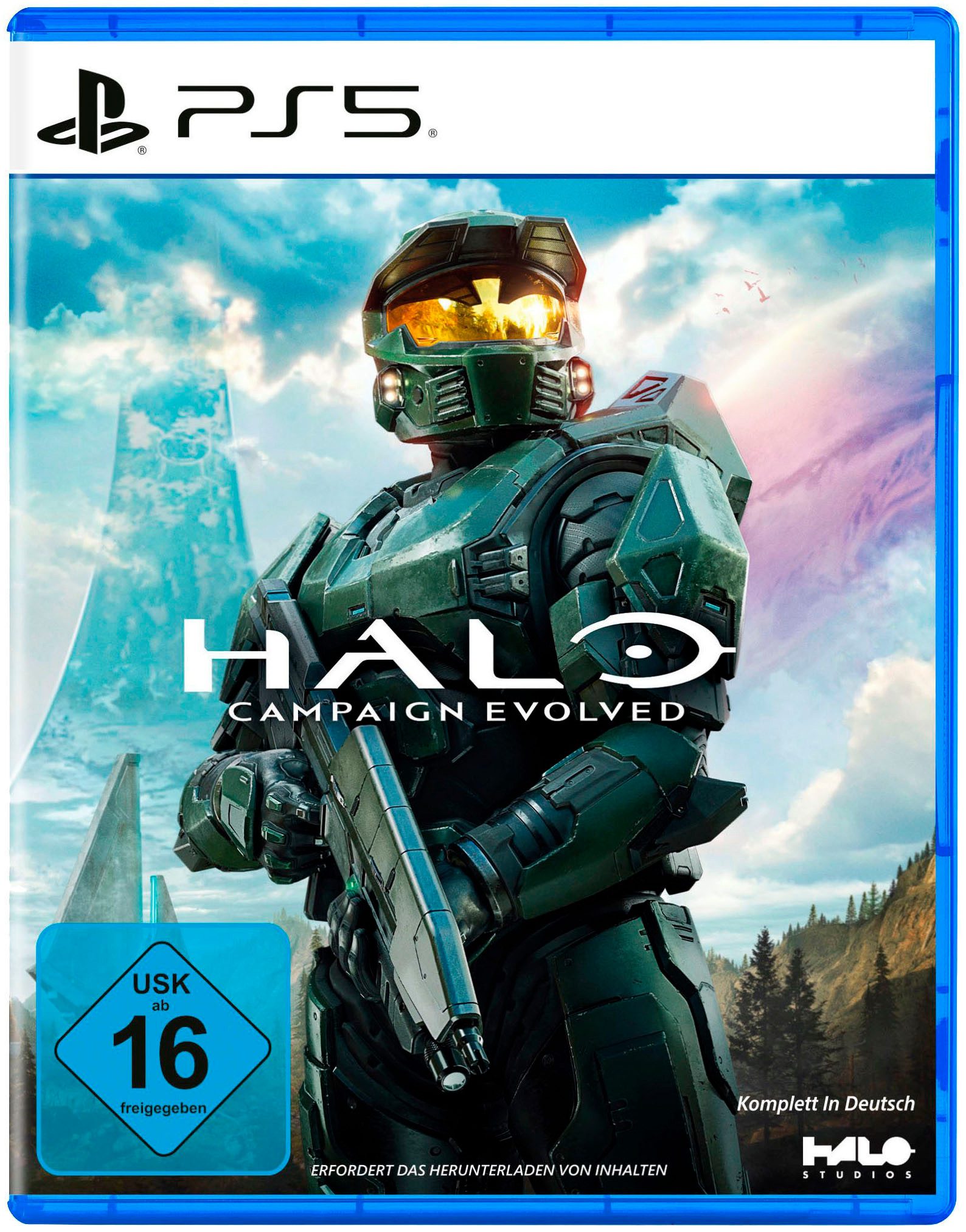 PlayStation 5 PS5 Disk Edition (Slim) inkl. Halo: Campaign Evolved 1TB