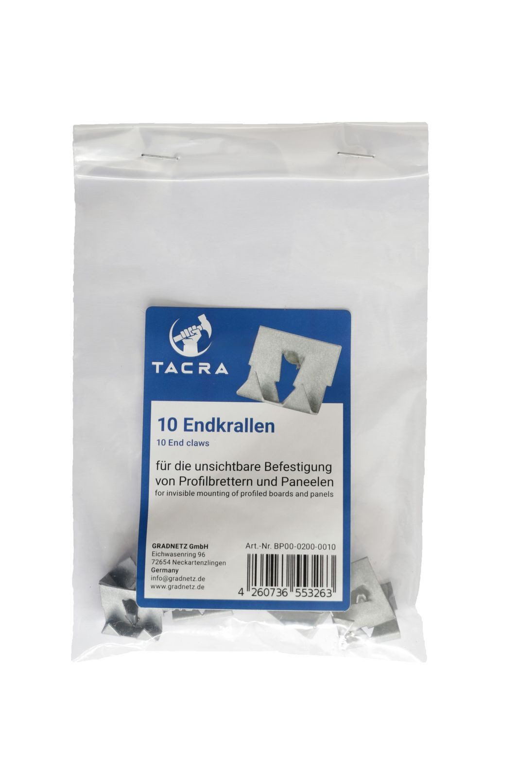 TACRA Profilholzkralle Endkrallen