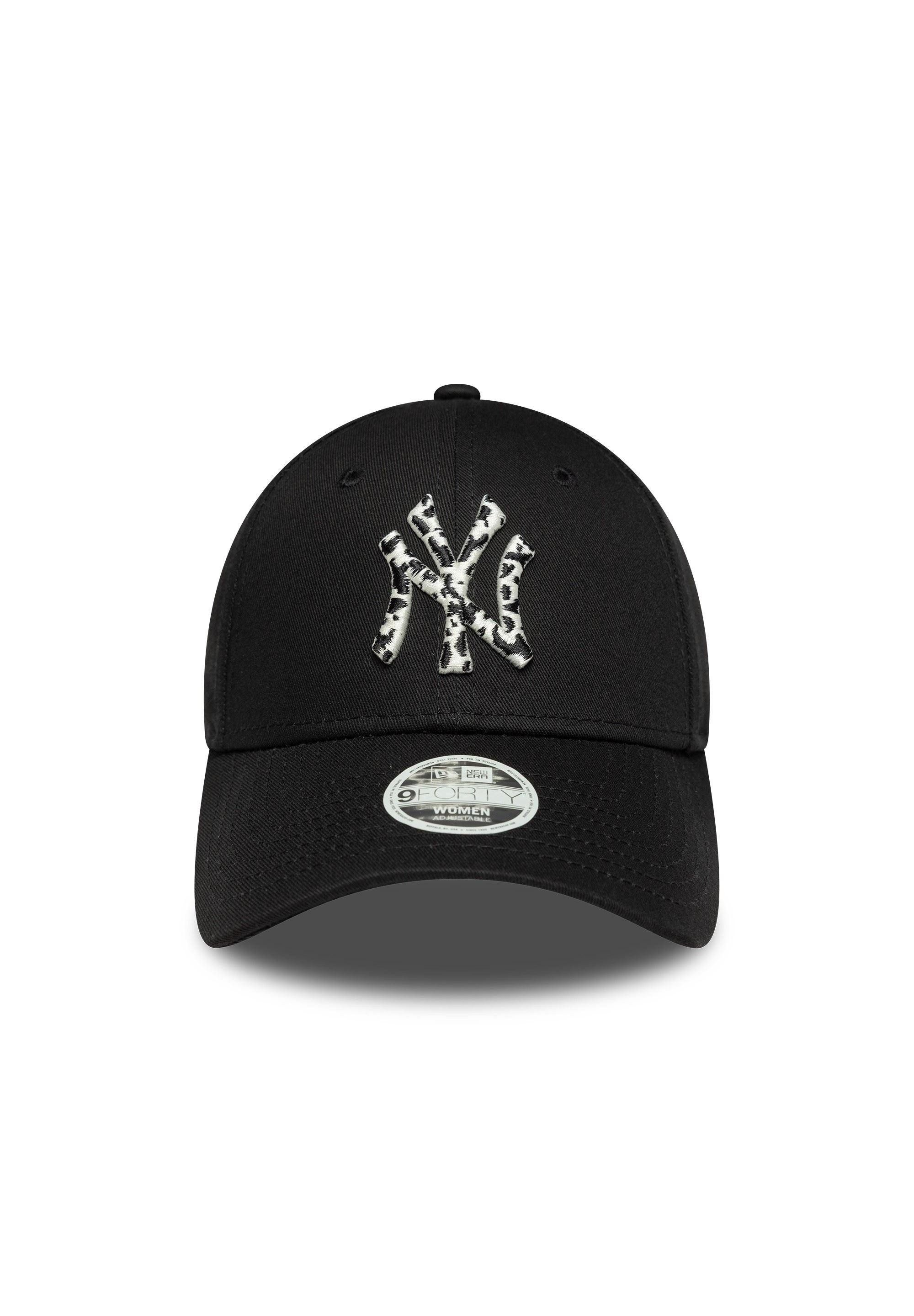 New Era Baseball Cap New York Yankees New Era MLB Animal Infill 9Forty Women Cap Schwarz (1-St)