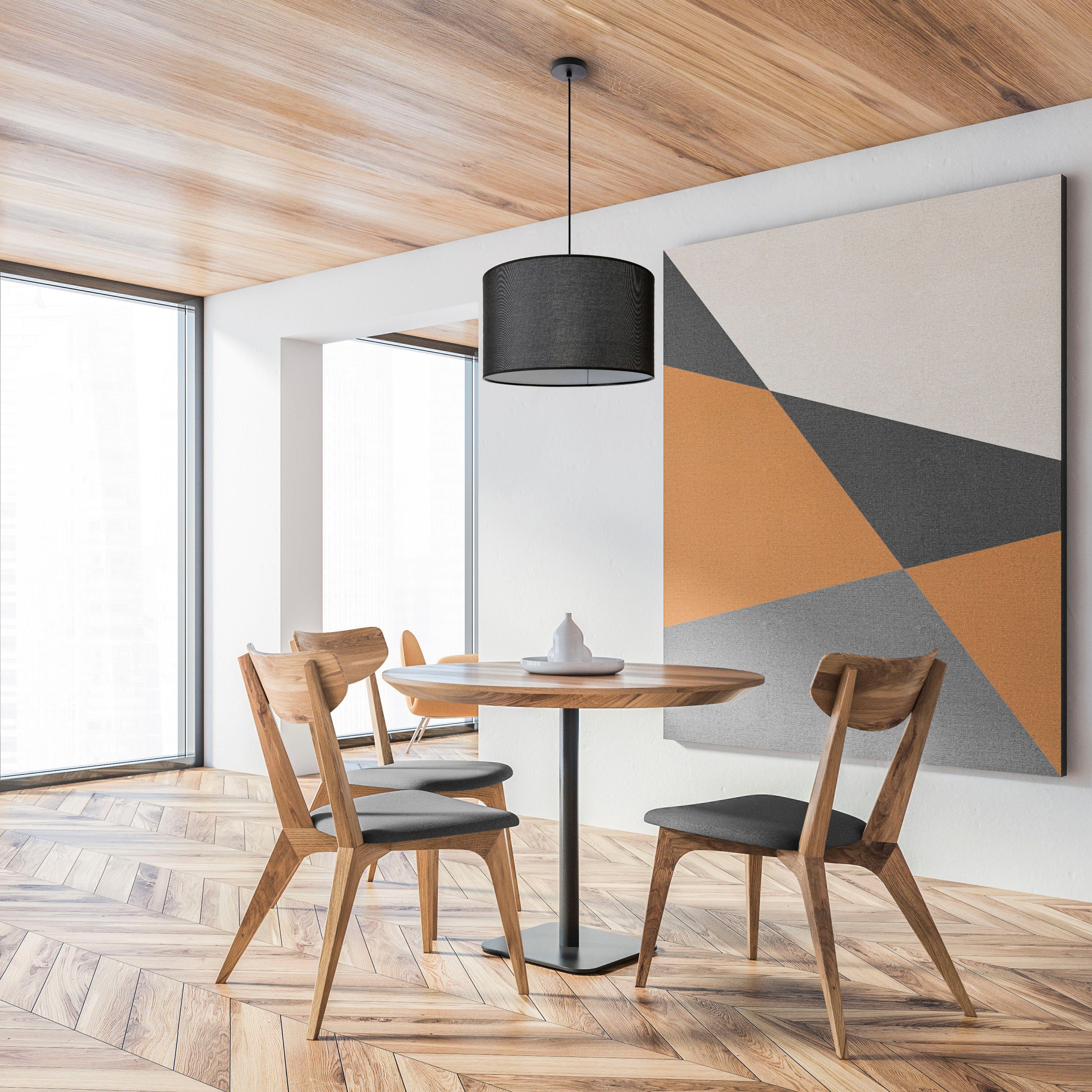 Paco Home Pendelleuchte HUGO CANVAS UNI günstig online kaufen