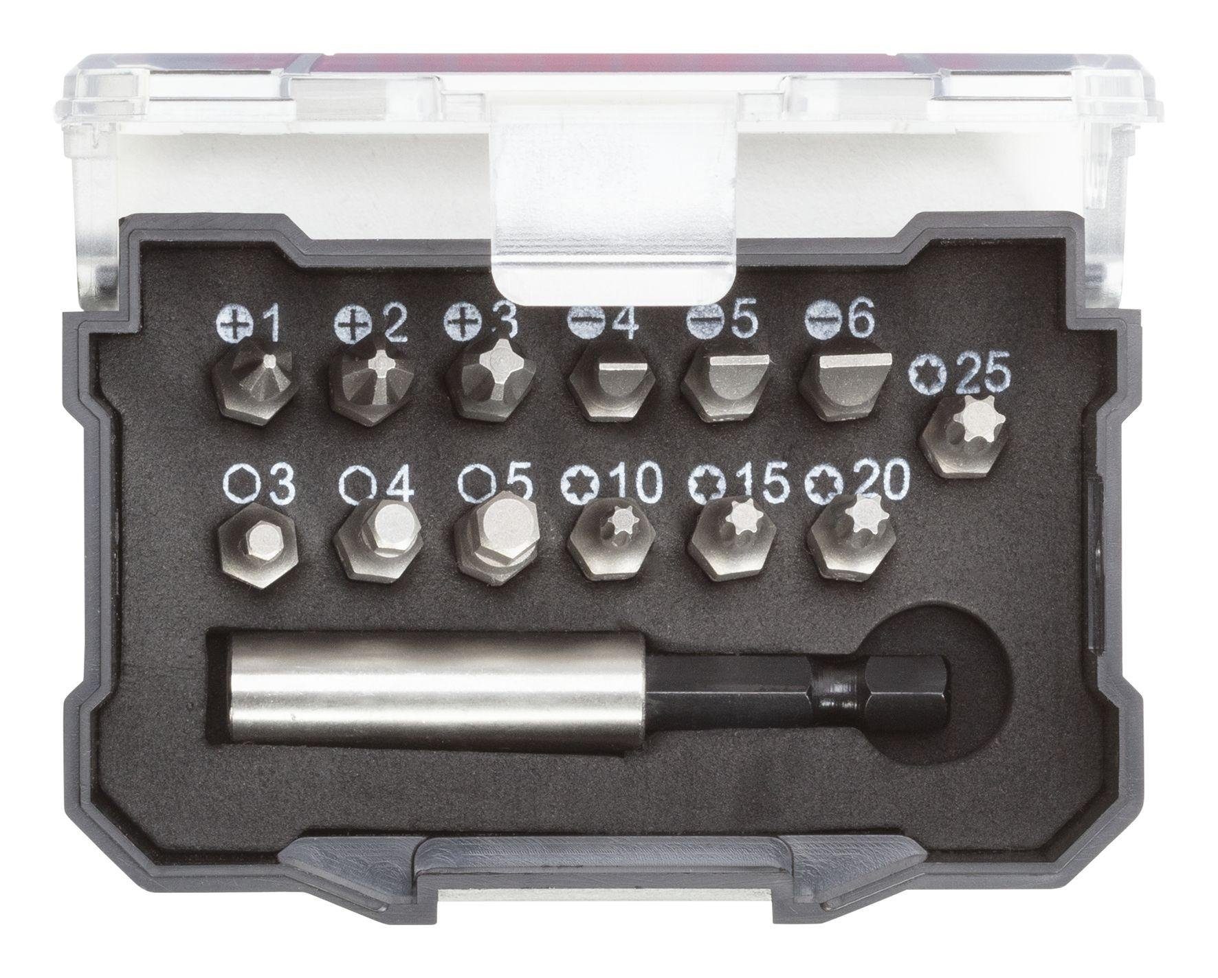 Gedore Red Bit-Box Bit-Set R33005014 1/4 PH+SL+TX+6-kant+Bithalter 14-teilig