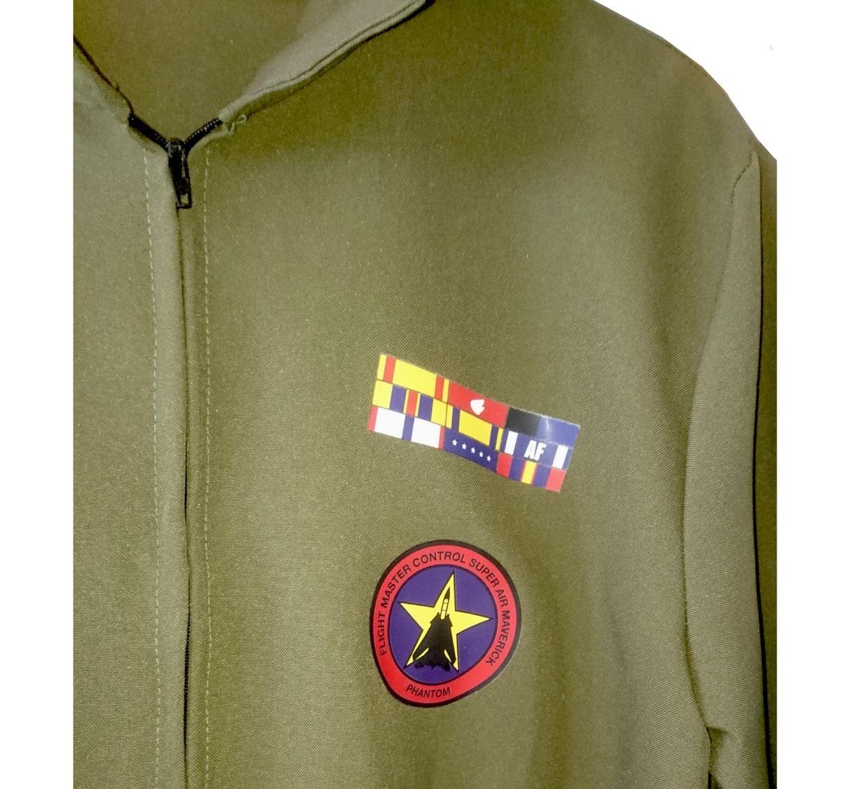 Fries Kostüm Kampfpilotin Uniform Overall für Damen