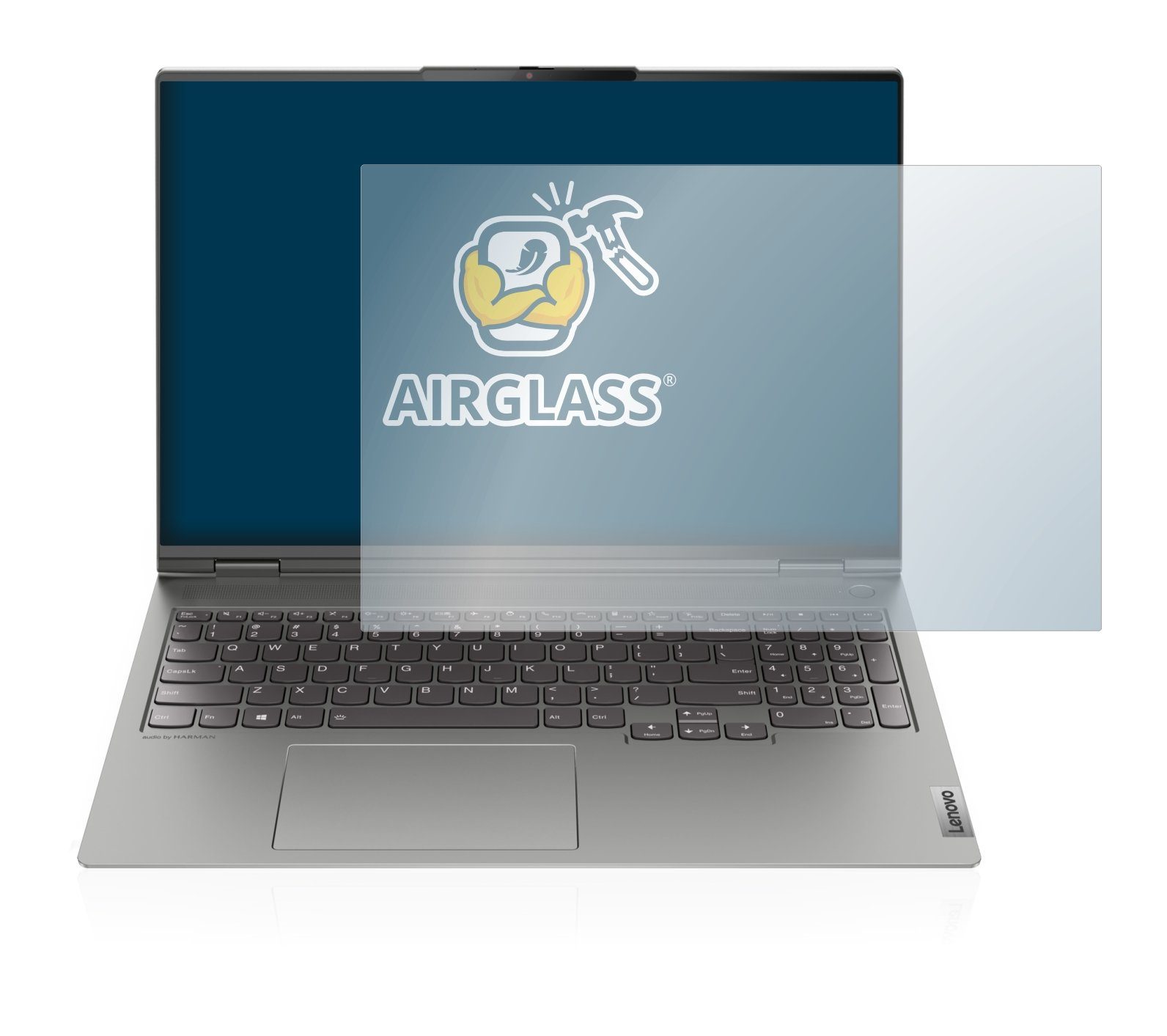 BROTECT flexible Panzerglasfolie für Lenovo ThinkBook 16p Gen 2,  Displayschutzglas, Schutzglas Glasfolie klar