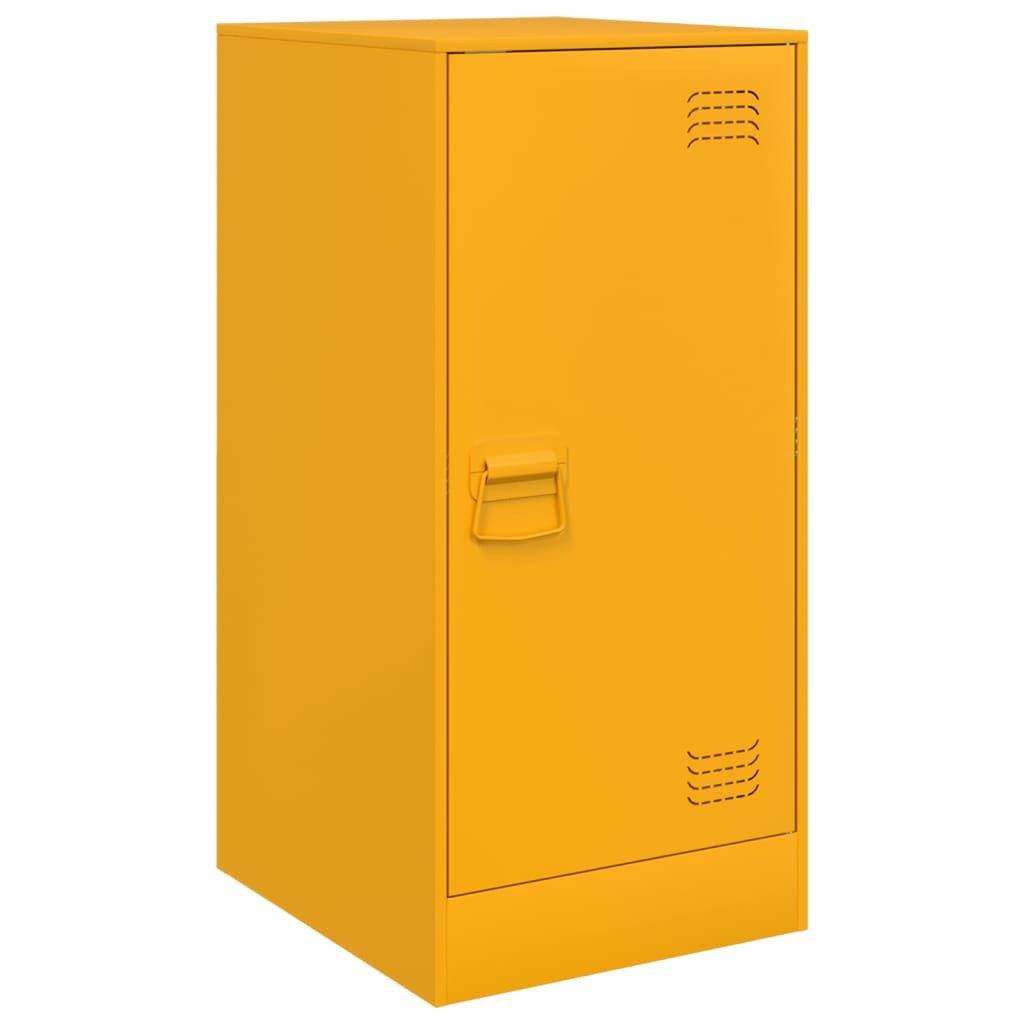 Sideboard Sideboard Senfgelb 34,5x39x73 cm Stahl
