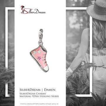 SilberDream Charm-Einhänger SilberDream Charm Schmuck 925 Echt Silber, Schuh Sneaker Anhänger 925 Sterling Silber, silber, rosa, weiß