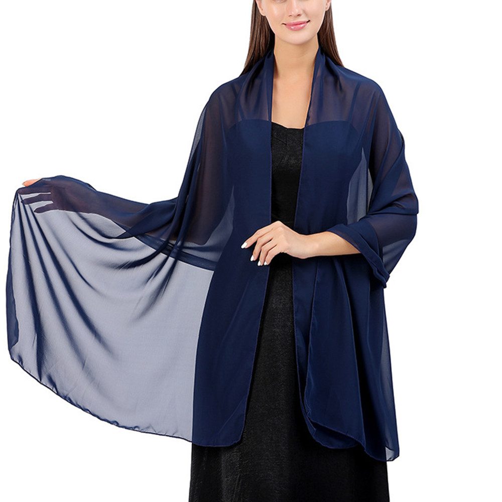 Zaewry Modeschal Schal Stola Loopschal leichter Damenschal für Abendkleider Stola