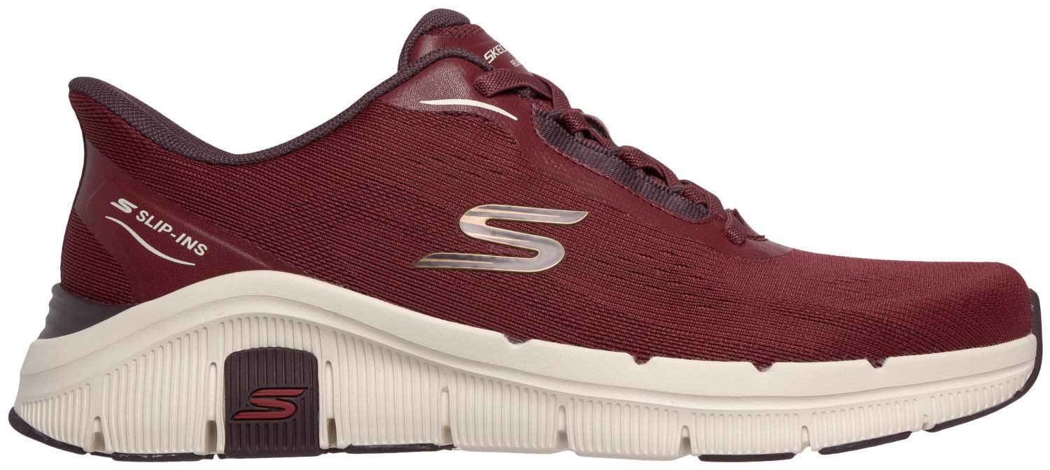 Skechers Skechers Relaxed Fit™ Flex Zayder Slip-On Rot BURG Slipper