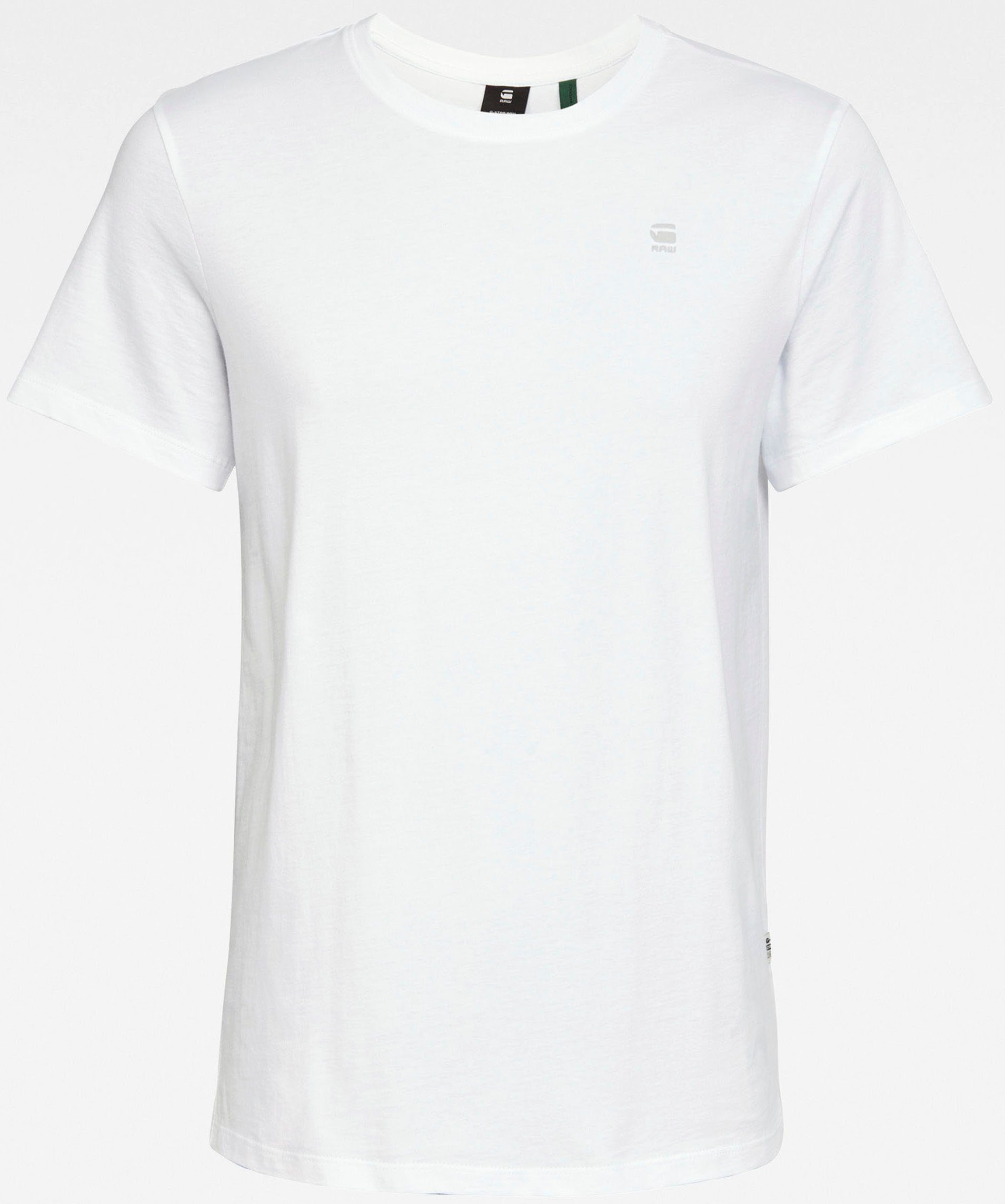 G-Star RAW T-Shirt Base-S T-Shirt weiß