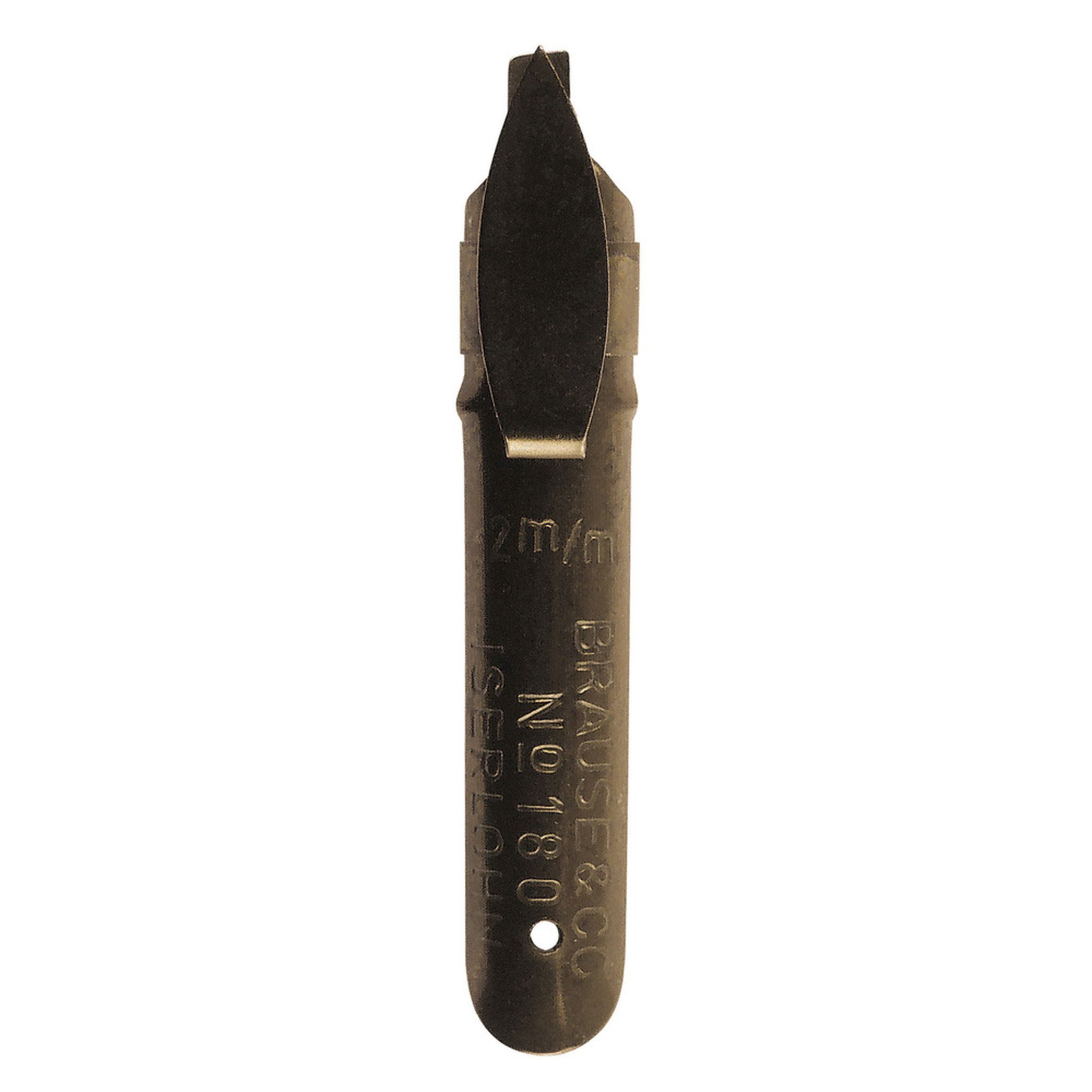 EXACOMPTA Kalligraphie-Stift Brause Box3Badzugfedern Linkshänder 2MM