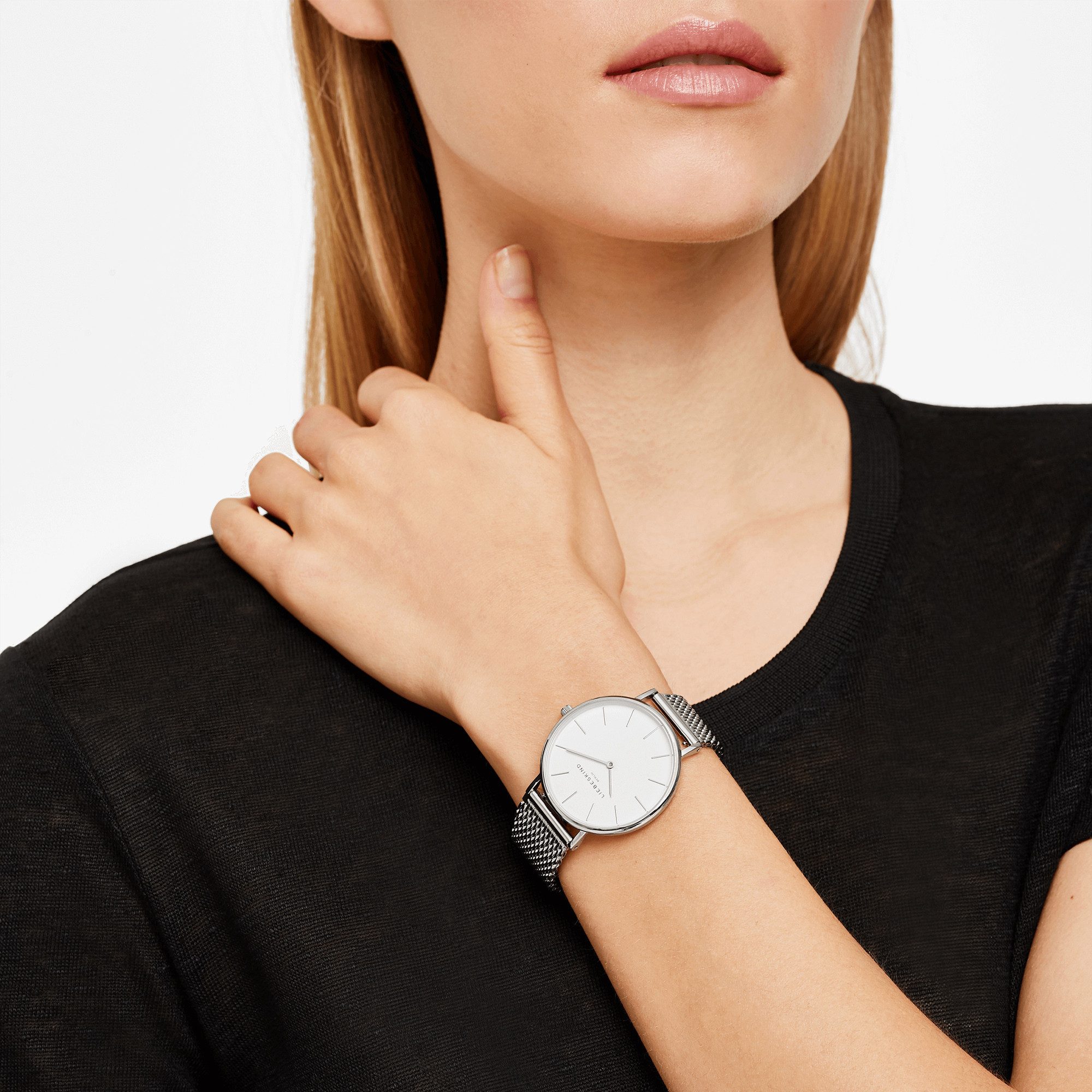 Liebeskind Berlin Quarzuhr Minimalistic Hearts Edelstahl – Bild 2 von 5