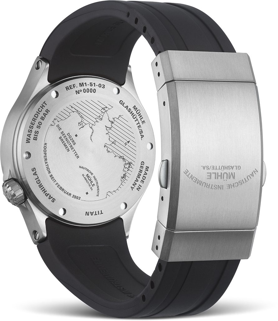 Nautische Instrumente Mühle Glashütte/Sa. Automatikuhr Herrenuhr Mühle Glas günstig online kaufen