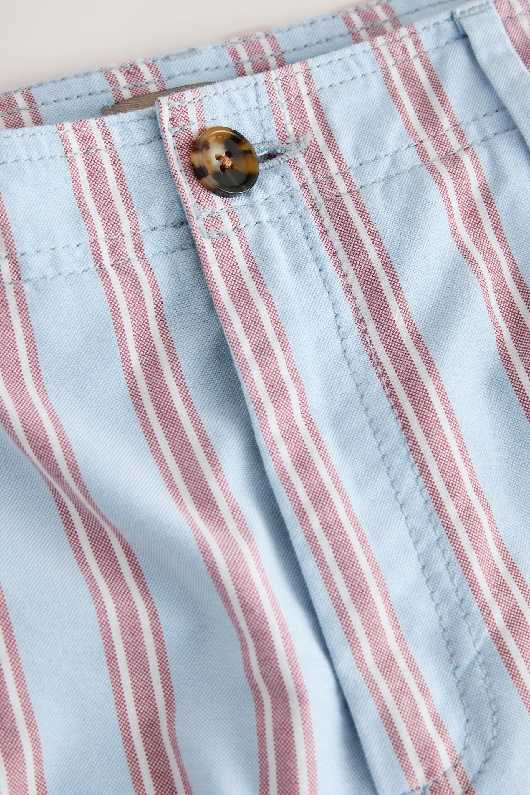 Next Shorts Chino-Shorts aus Baumwolle mit Streifenmuster (1-tlg)