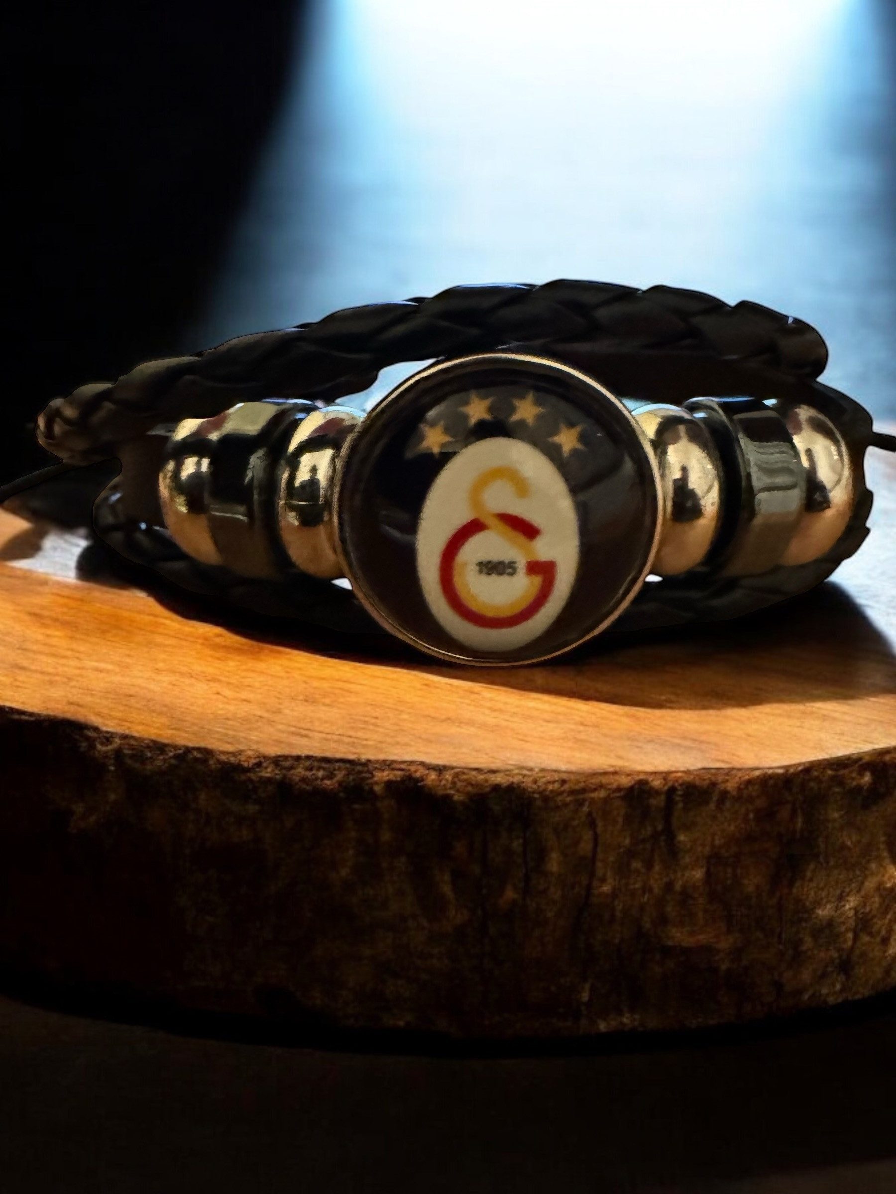 Stelby Armband mit Gravur Galatasaray Armband 3D Gravur im Glas, Fanartikel günstig online kaufen