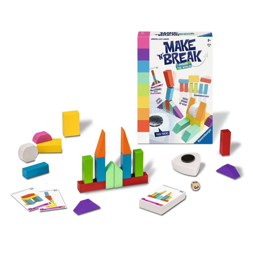 Ravensburger Verlag GmbH Spiel Ravensburger Gesellschaftsspiel Make 'n' Break Around the World