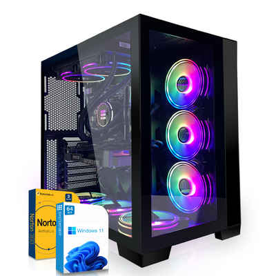 SYSTEMTREFF Gaming-PC (Intel Core i5 10400F, Nvidia RTX 3050 8GB, 16 GB RAM, Wasserkühlung)