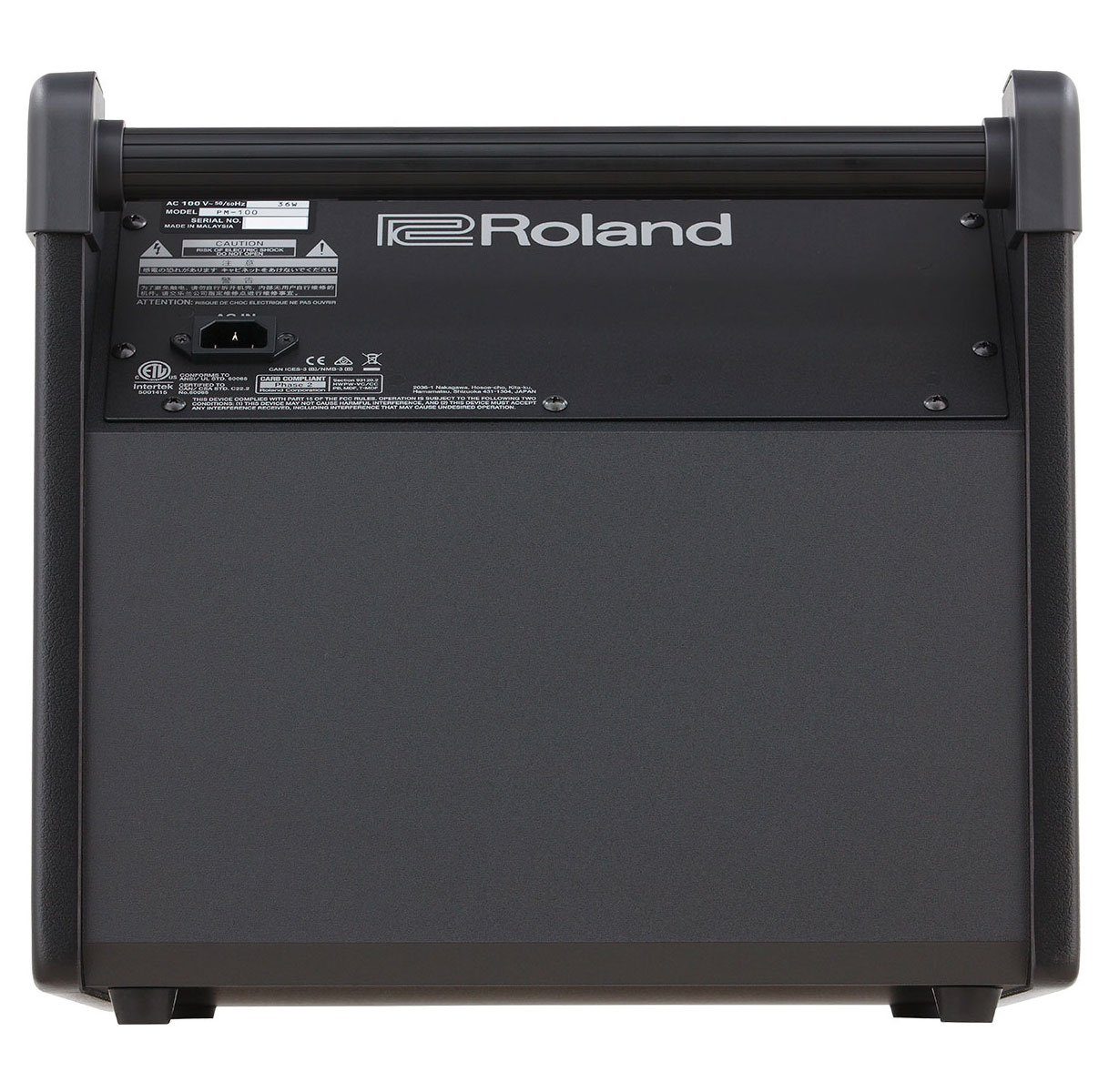 + (kein, Roland 80 E-Drum Lautsprecher Box Roland Audio PM-100 3m W) Klinke-Kabel Monitor