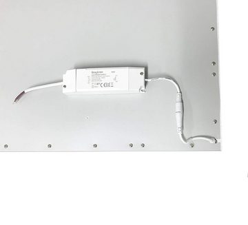 Braytron LED Panel 62x62cm 40W Neutralweiß 4200K Deckenleuchte 3400lm Slim Seilaufhängung