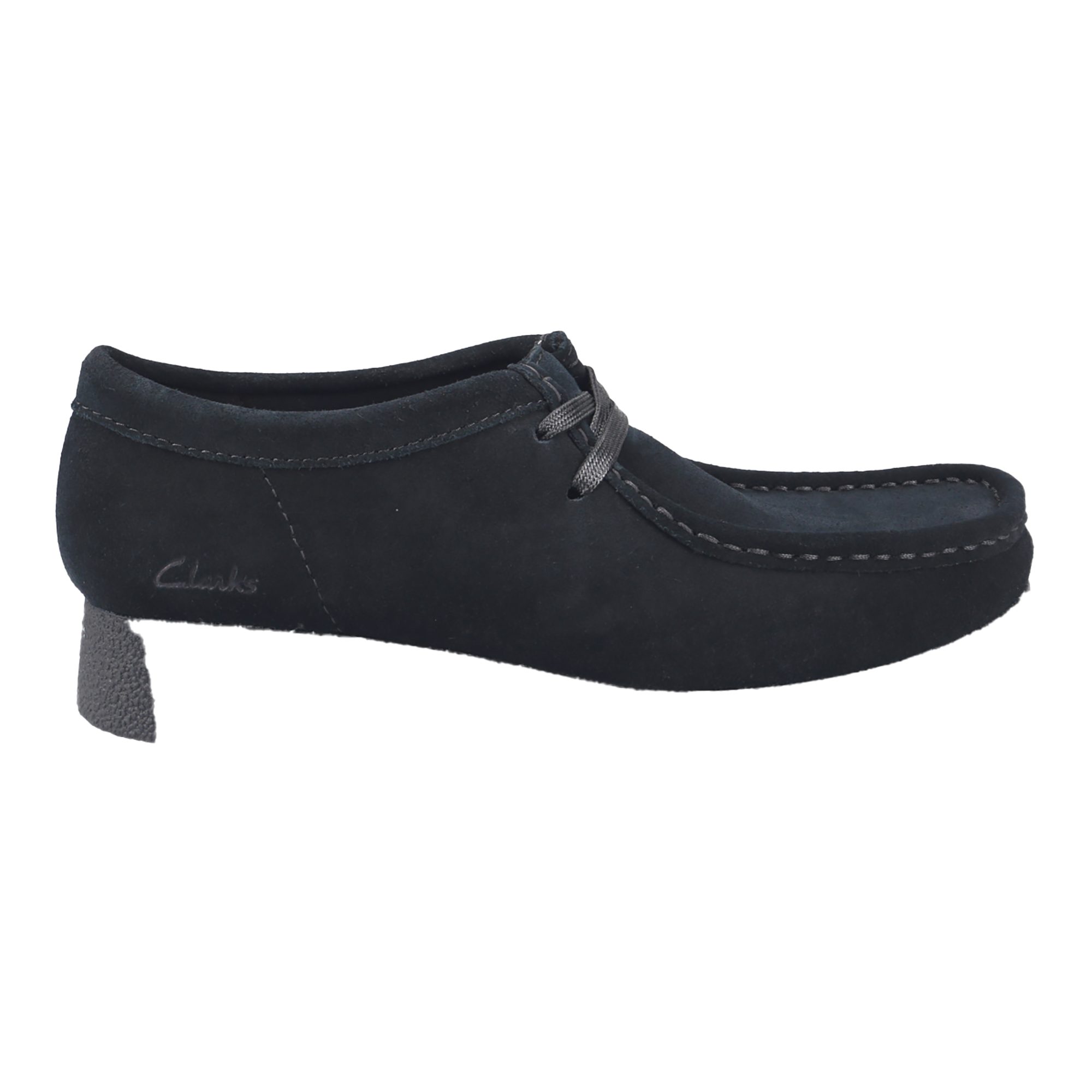 Clarks Clarks WallabeeEVOSh 26174746 4, Schnürschuhe, Schwarz, Damen Schnür günstig online kaufen