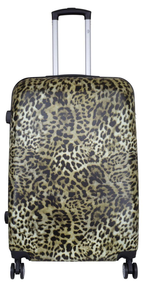 Warenhandel König Hartschalen-Trolley Leopard Fell, 4 günstig online kaufen