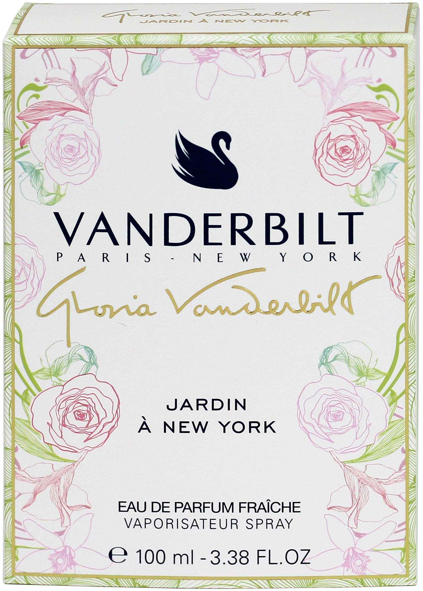 VANDERBILT Eau Vanderbilt New Jardin York á de Parfum