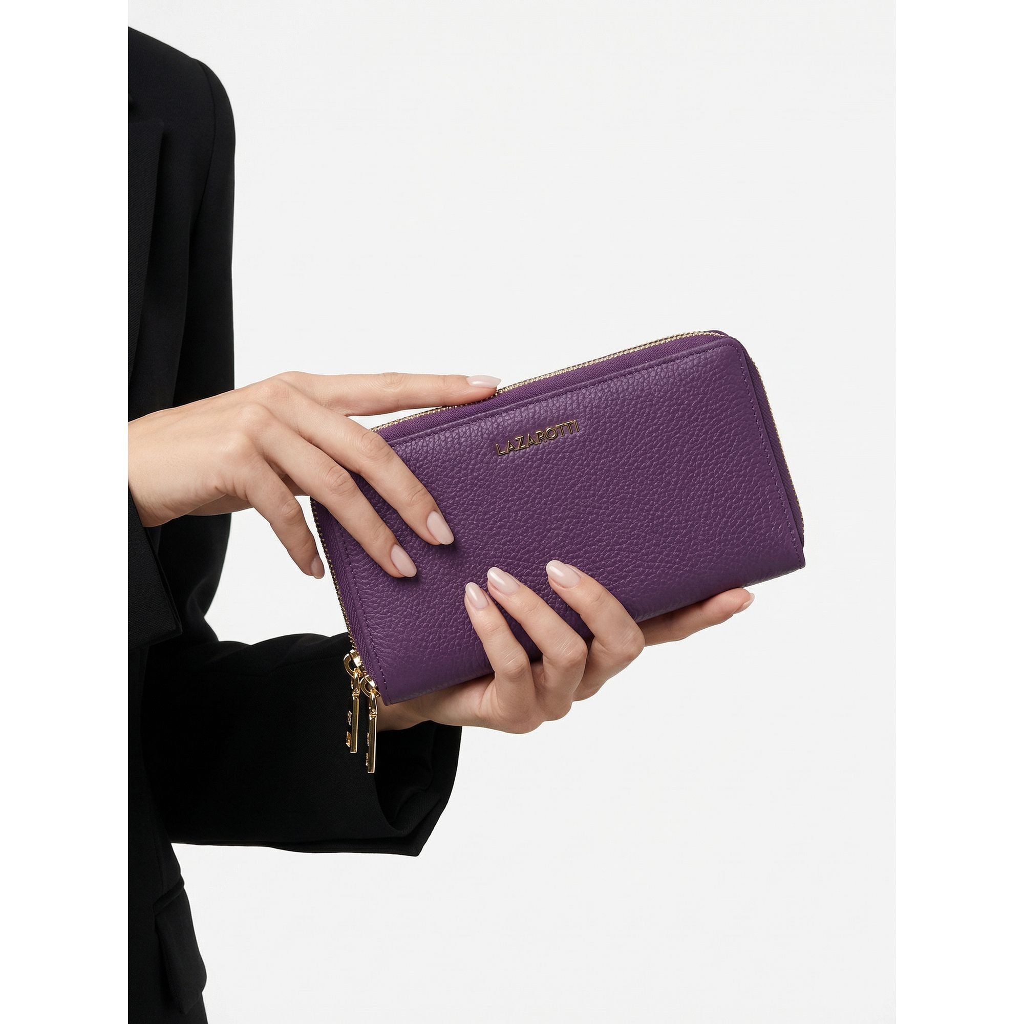 Lazarotti Geldbörse Bologna Leather, Leder