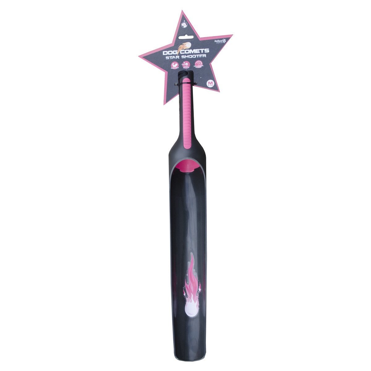 Dog Comets Outdoor-Spielzeug Hundespielzeug Star Launcher rosa
