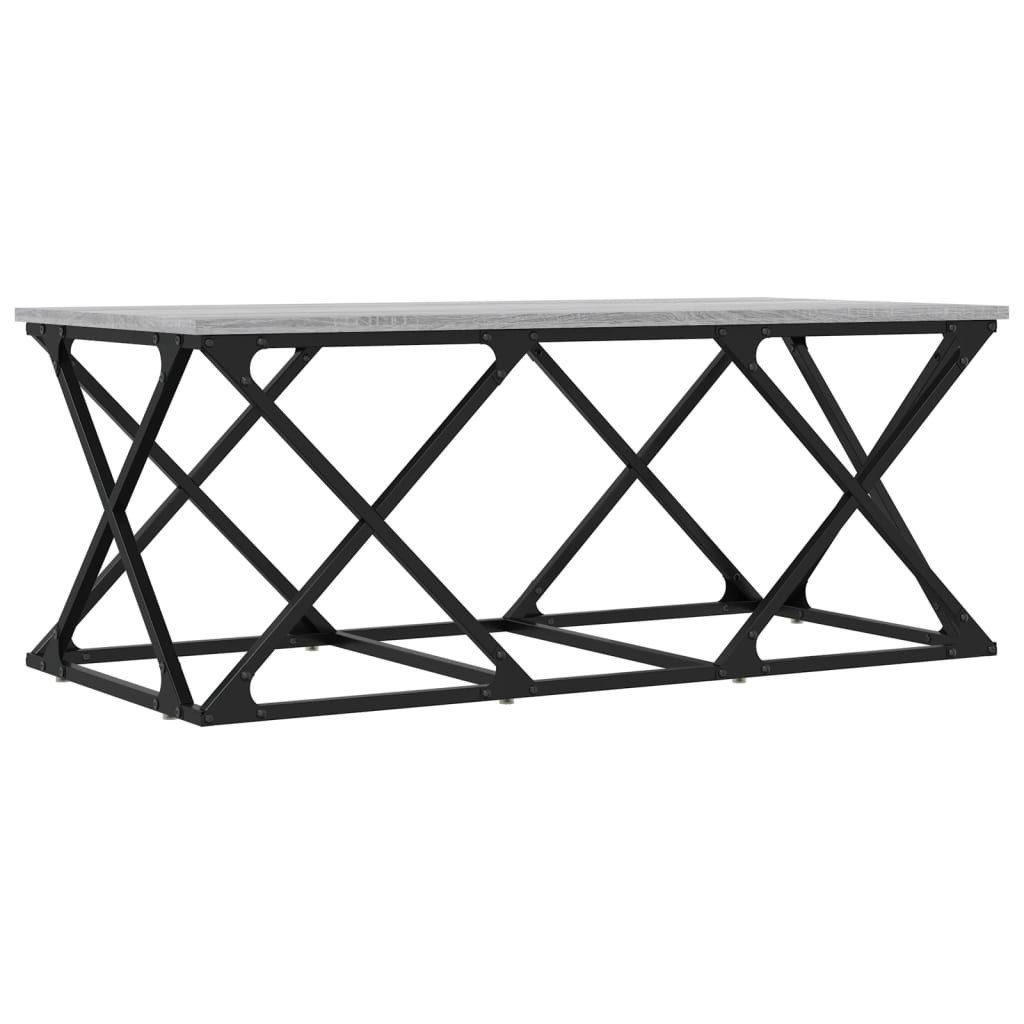 vidaXL Couchtisch Couchtisch Grau Sonoma 100x49x40 günstig online kaufen