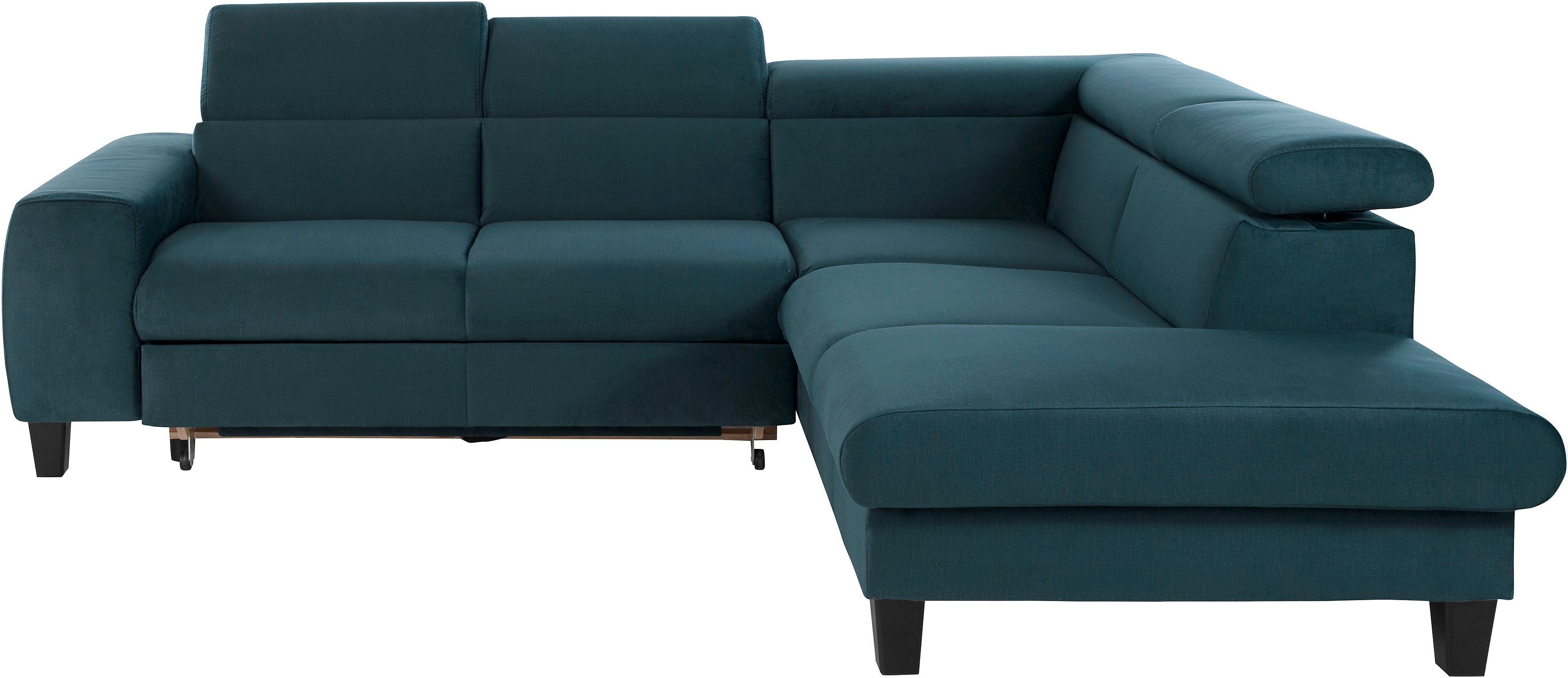 COTTA Ecksofa Morven L-Form mit Kopfteilverstellung, günstig online kaufen