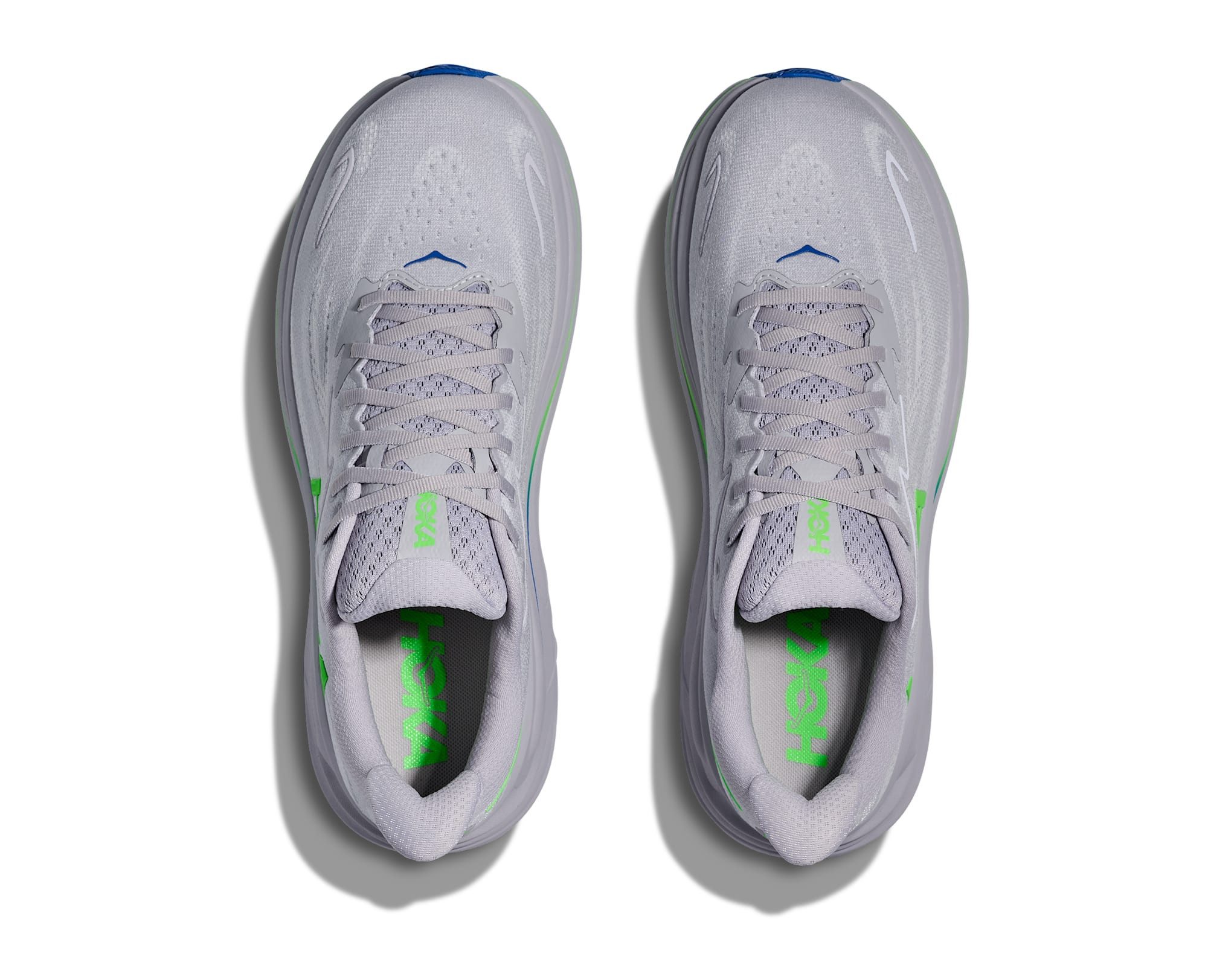 Hoka One One HOKA M CLIFTON 10 ASH GREY, NEON GREEN Laufschuh günstig online kaufen
