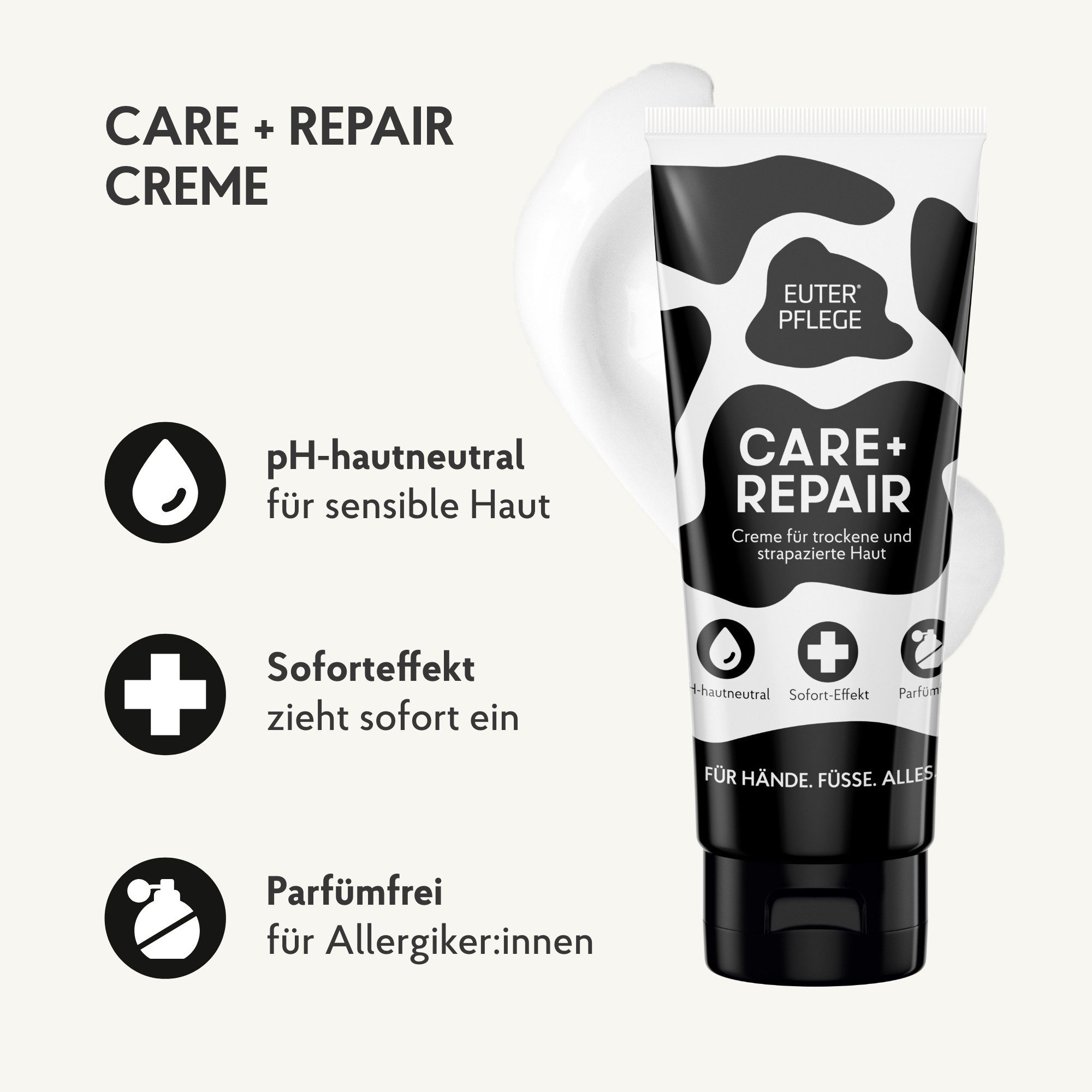 EUTERPFLEGE Bodylotion EUTERPFLEGE Creme spezial 200ml, 200 ml Inhalt