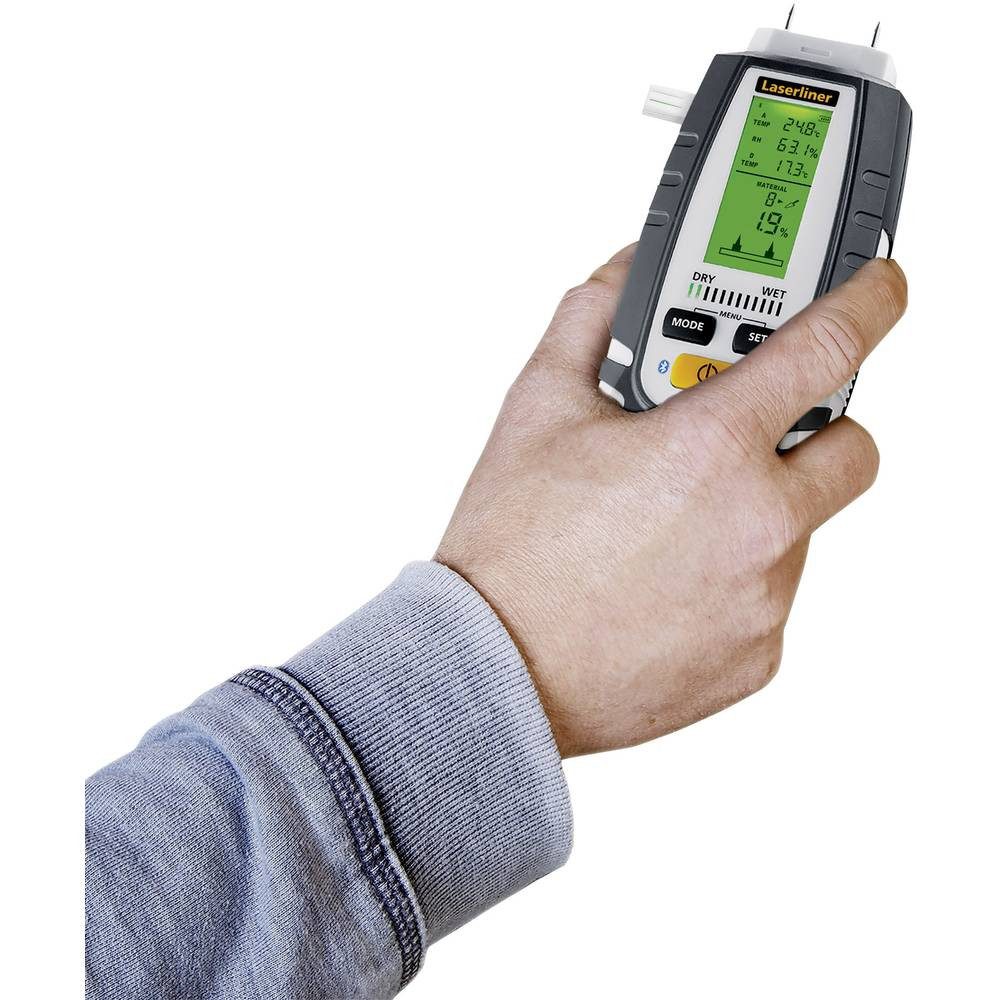 LASERLINER Feuchtigkeitsmesser MultiWet Master Compact Plus 082.390A
