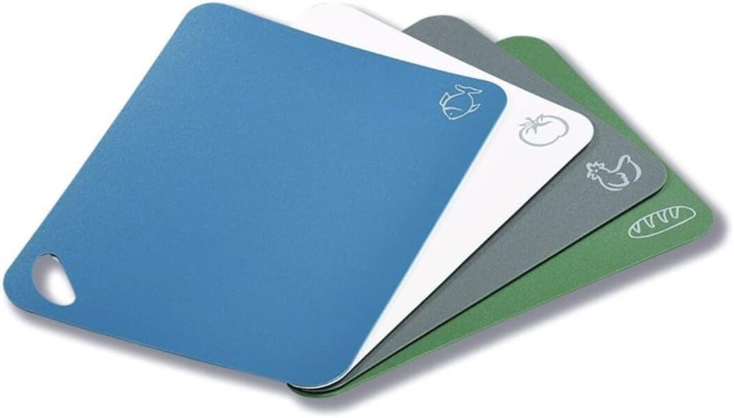 KESPER® Schneideunterlage Flexible Schneidunterlage, 4er Set, Kunststoff (PE), 38 x 29 x 0,2 cm