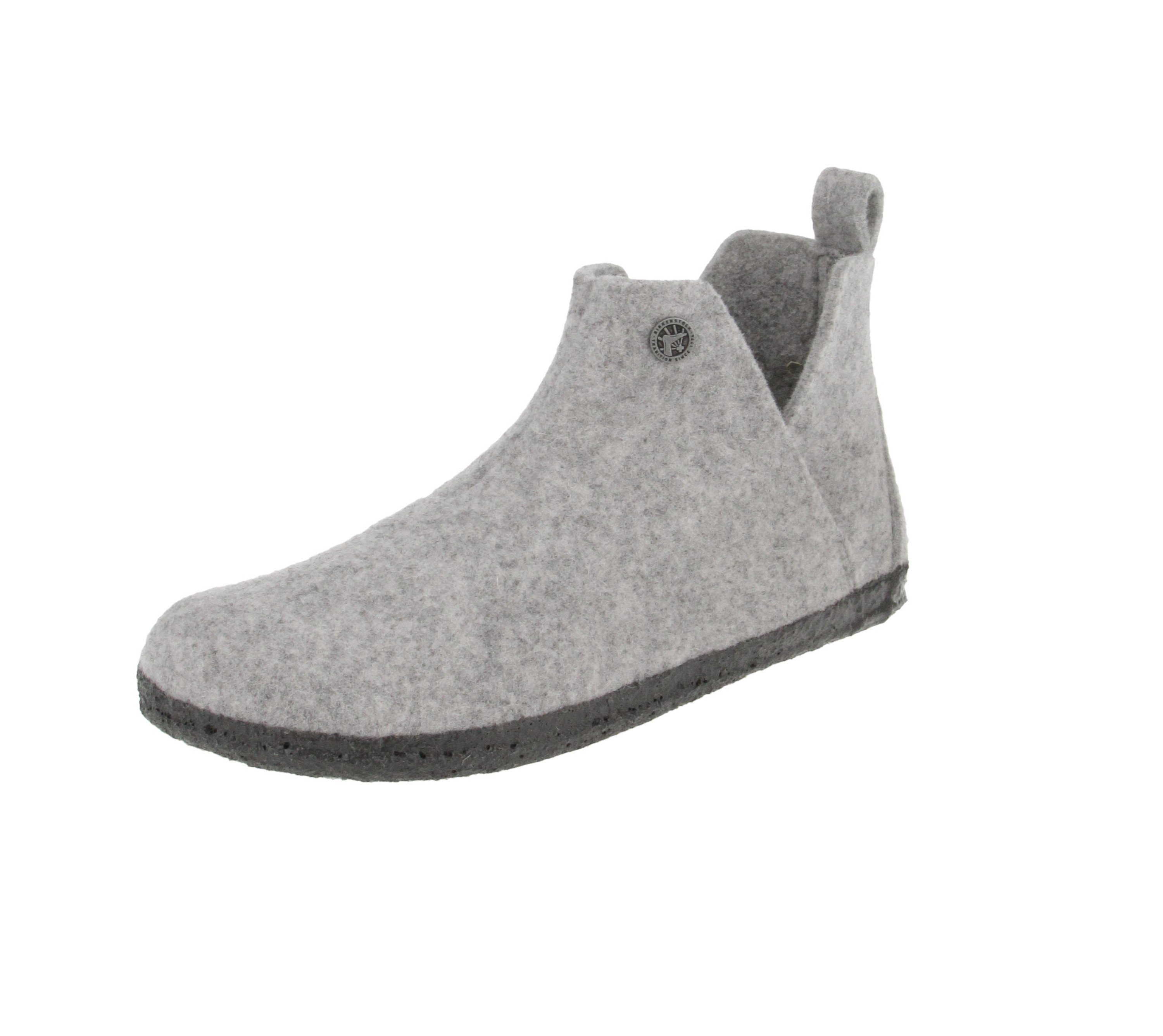 Birkenstock Birkenstock 1017888 Andermatt SHEARLING WZ - Damen Взуття - Light-Gray Hausschuh