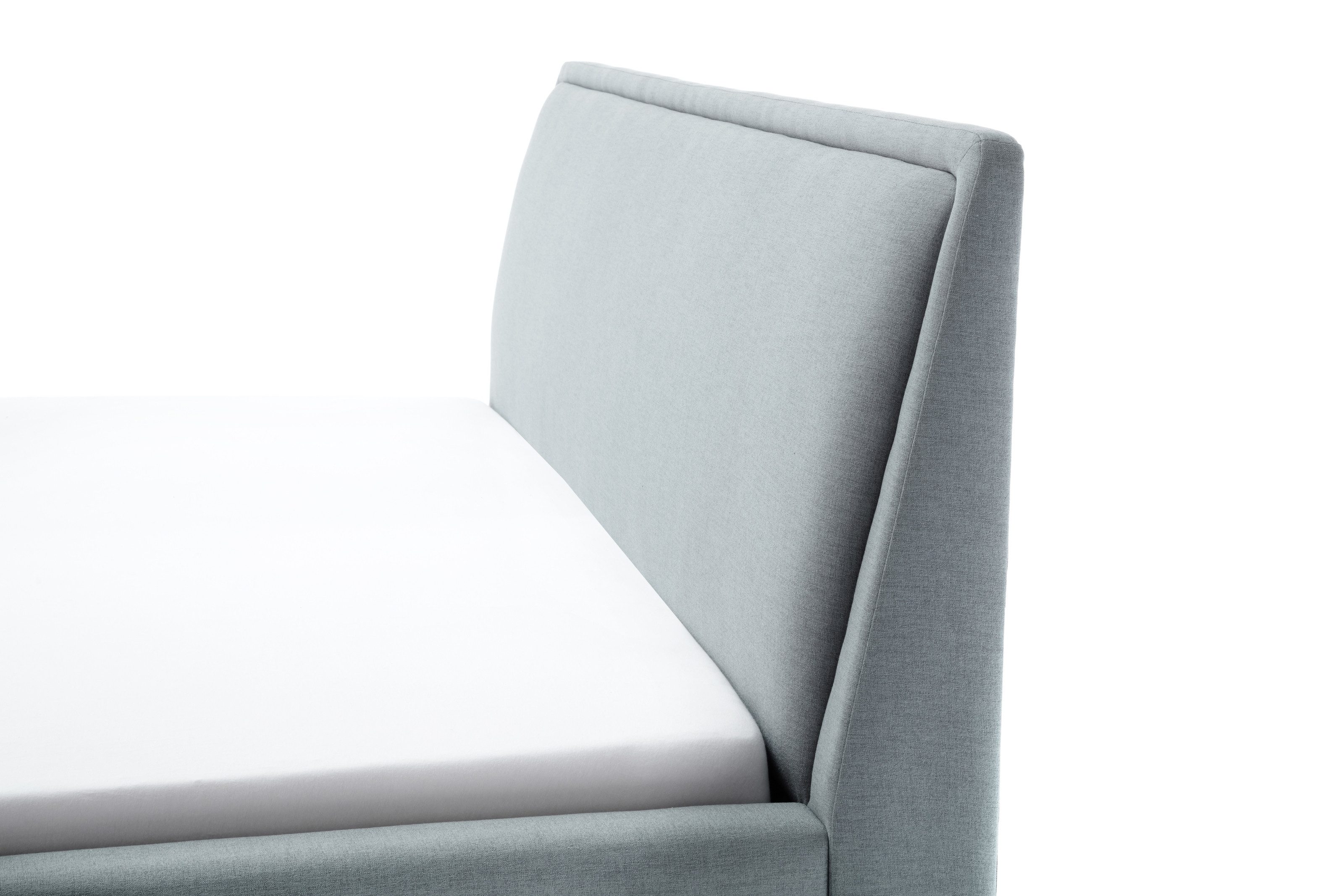 freiraum Polsterbett Frieda, Liegefläche 180x200cm, eisblau, Stellmaß: 196x105x224cm (BxHxT)