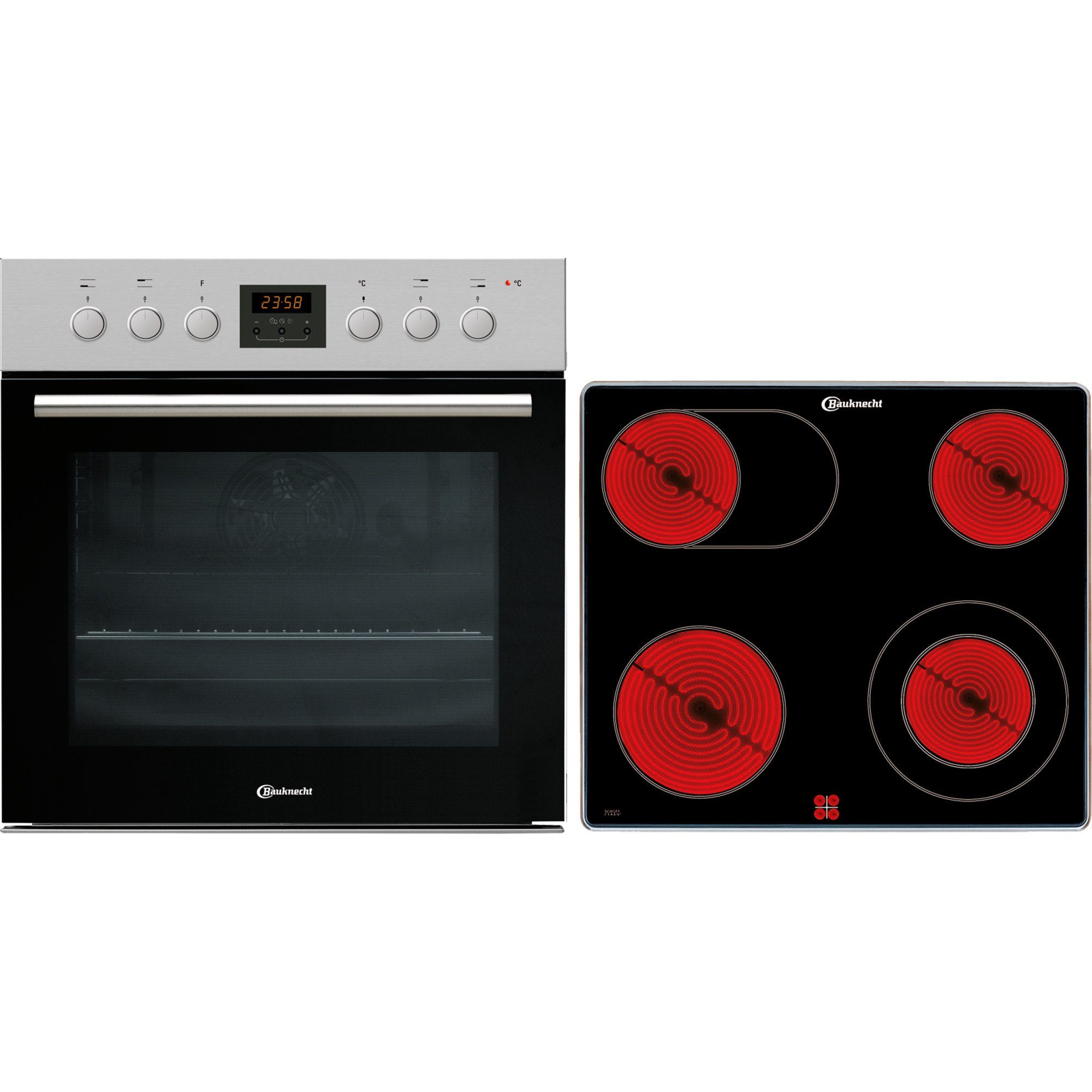 BAUKNECHT Backofen Bauknecht HEKO H200, Herdset, Ja