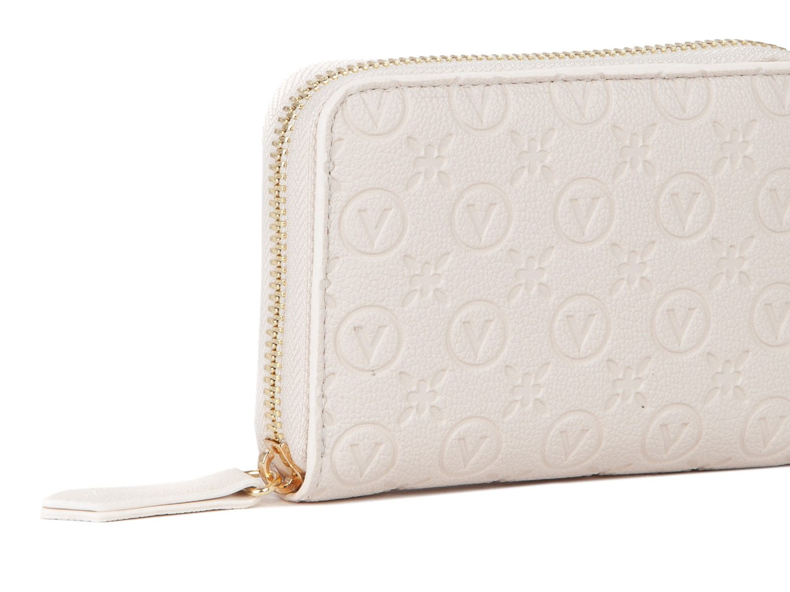VALENTINO BAGS Geldbörse VPS8ZG137 Wallet SAMBA RE (Stück, 1-tlg., 1), goleden Details