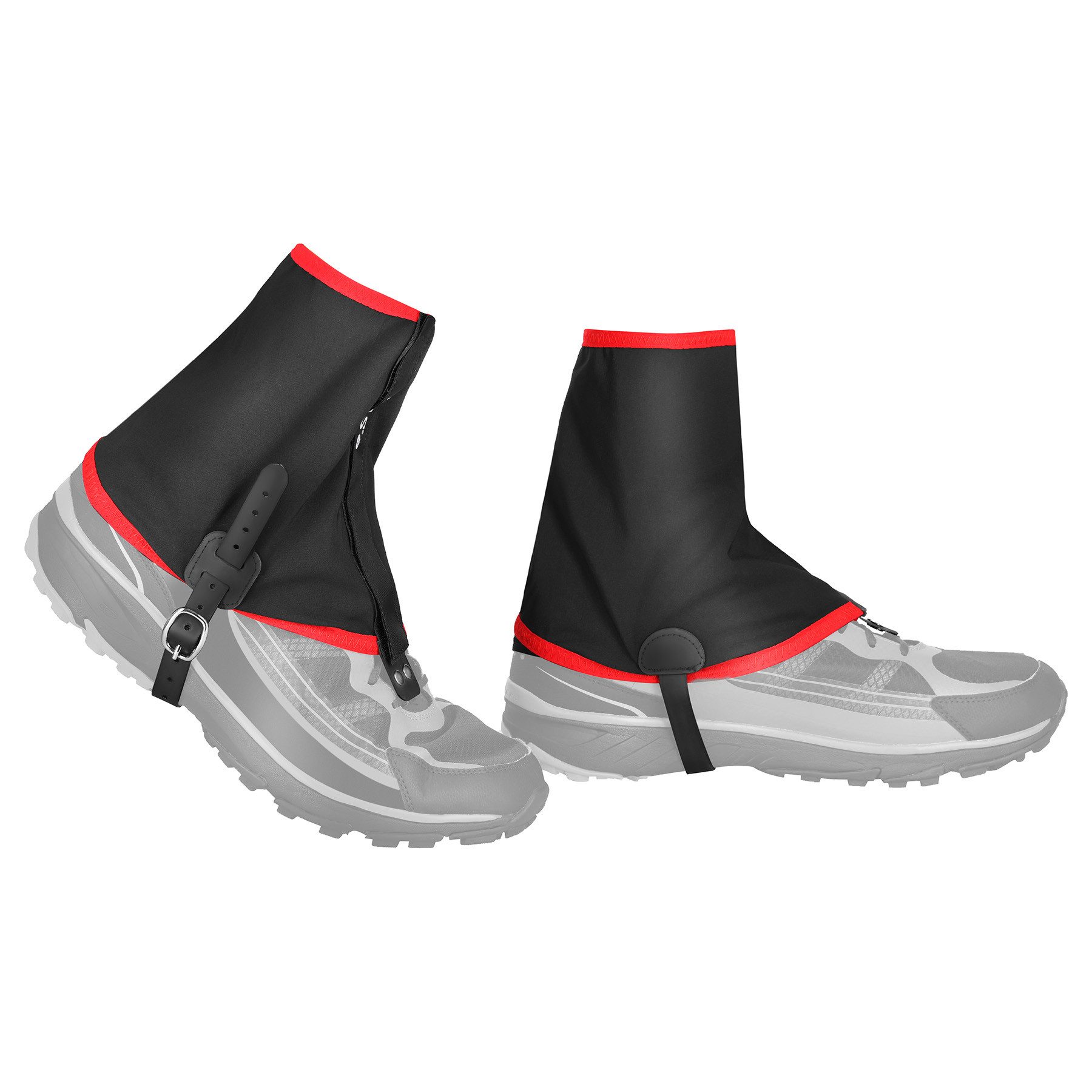 NILS CAMP Gamaschen Schuhüberzug kurze Laufgamaschen für Trailrunner, Praktischer Schutz vor Wasser, Schnee, Matsch und Sand