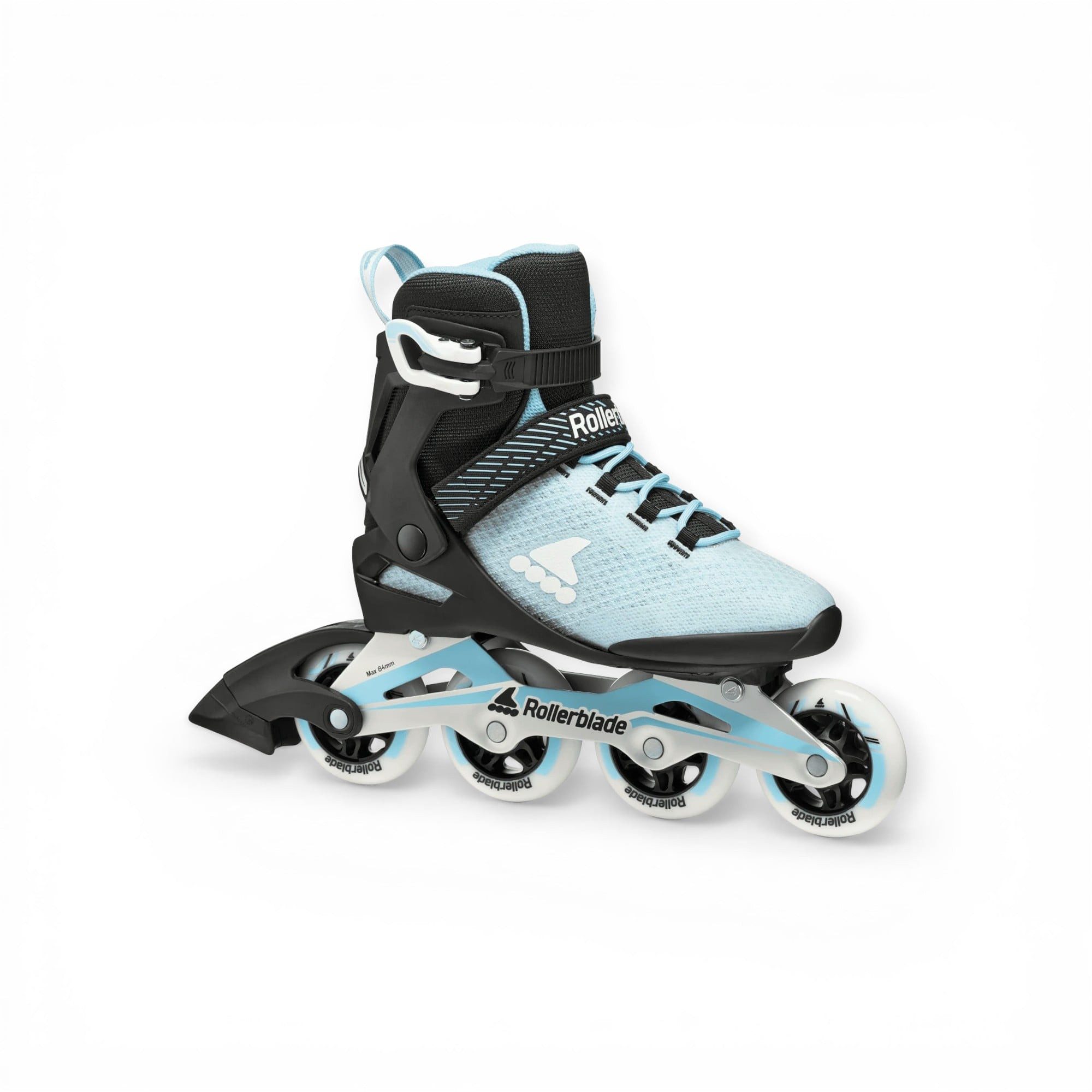 ROLLERBLADE Inlineskates Macroblade 80 (Rollen: 80mm/82A, Kugellager: SG5) hellblau/schwarz