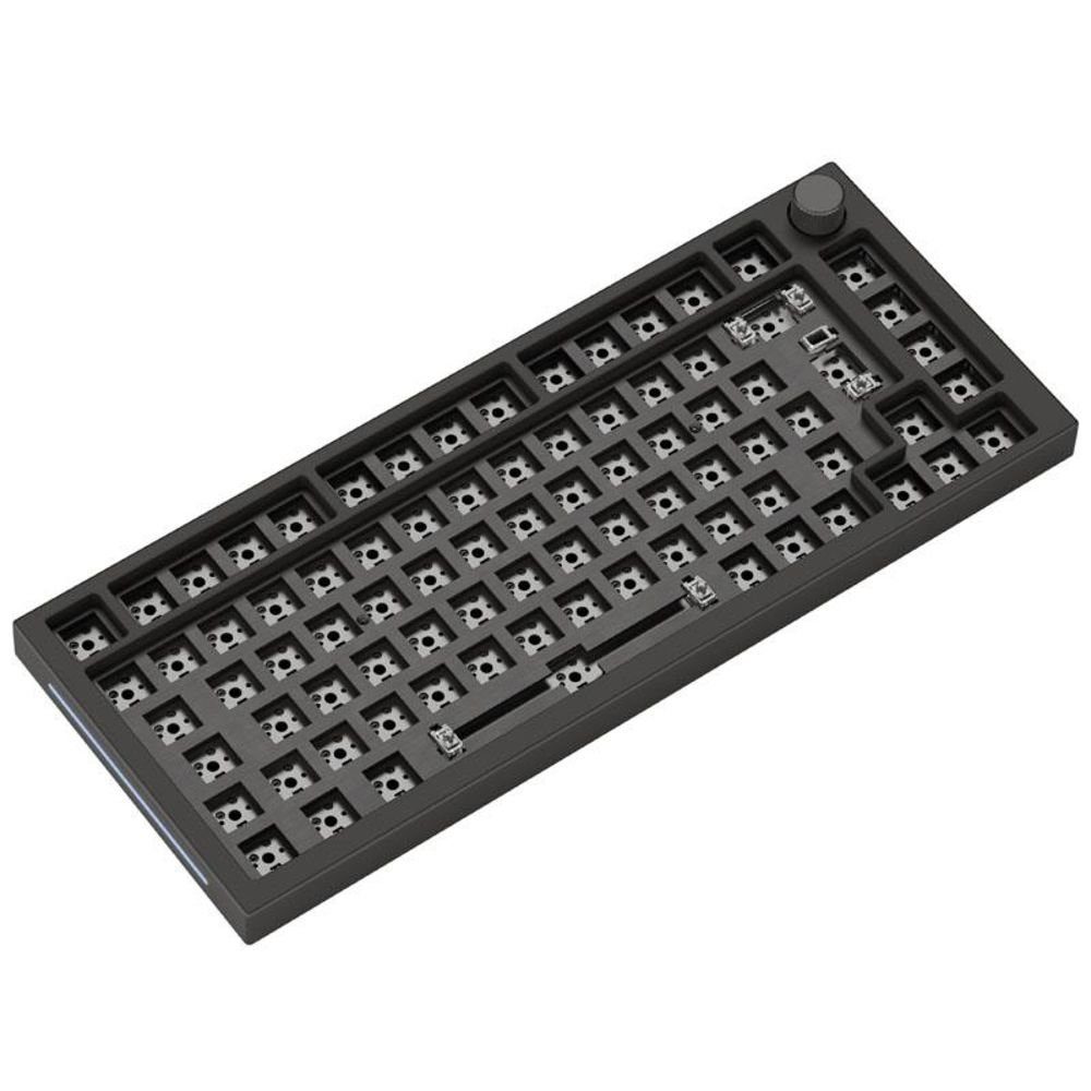 Glorious PC Gaming Race GMMK Pro Black Slate 75% TKL Tastatur (Modular Mechanical Tastatur, Barebones, ISO-Layout, Black Slate)