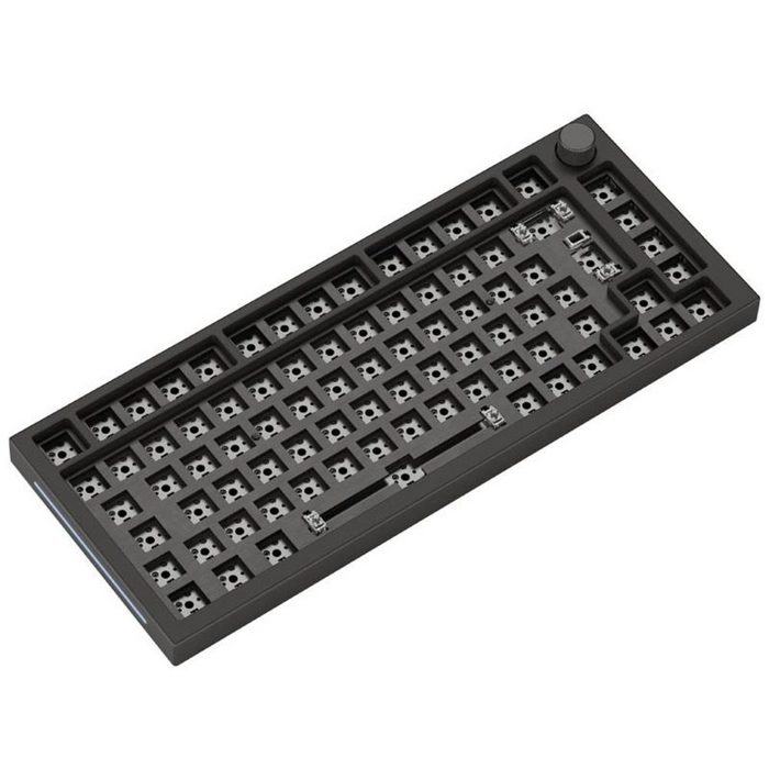 Glorious PC Gaming Race GMMK Pro Black Slate 75% TKL Tastatur (Modular Mechanical Tastatur Keyboard mit RGB Beleuchtung Barebones ISO-Layout Black Slate schwarz)