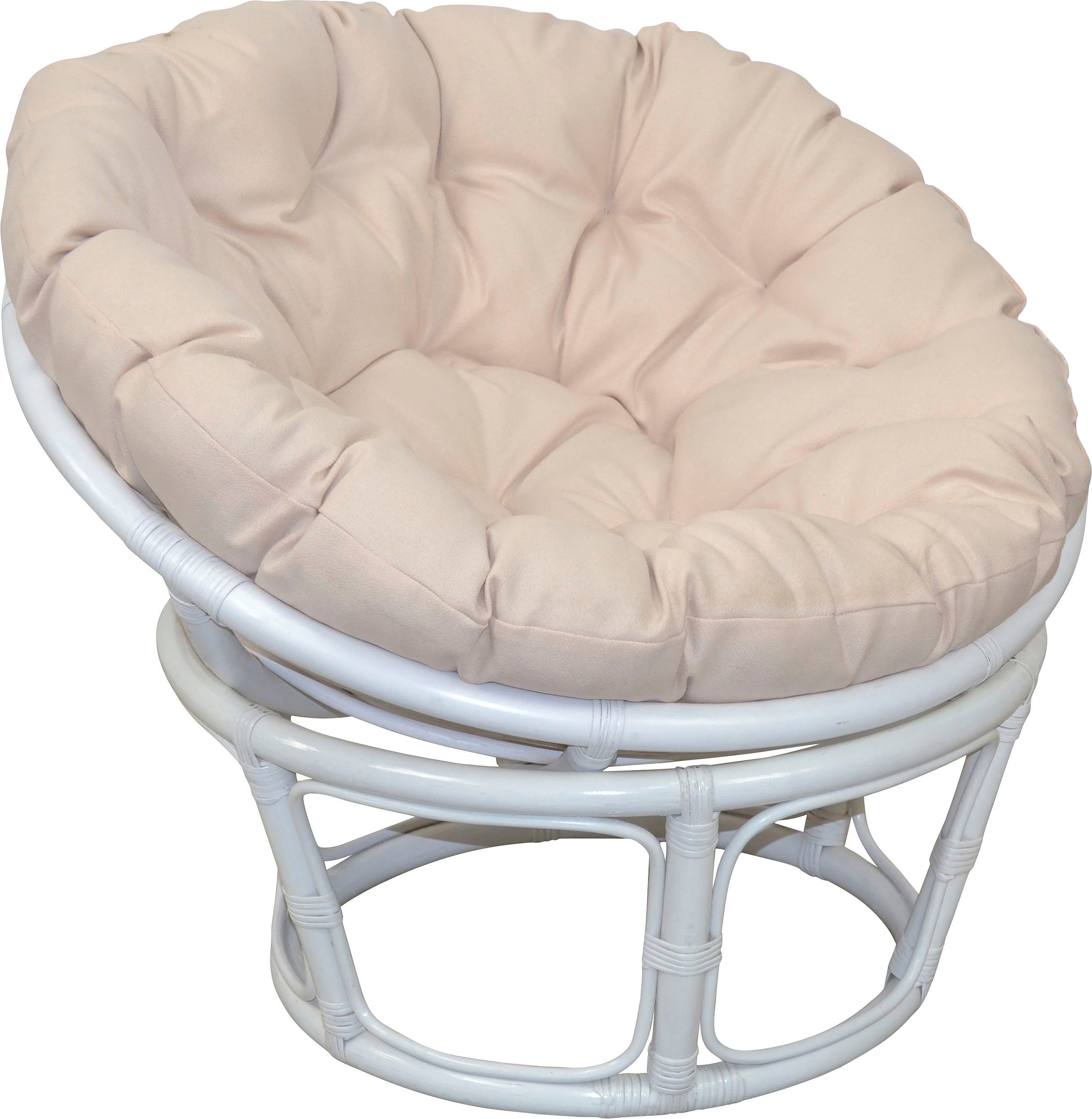 Home affaire Rattanstuhl Papasansessel, TOPSELLER!, aus geflochtenem Rattan günstig online kaufen