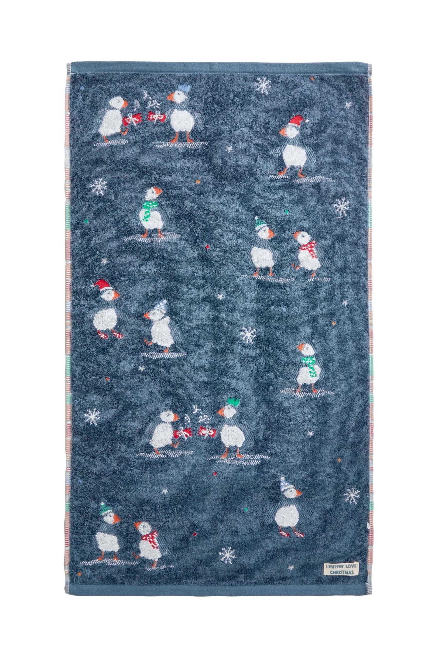 Wintervogel-Handtücher Set – 2 Stück, 35,6x71,1 Cm, Weich & Saugfähig, Weihnachtsdesign