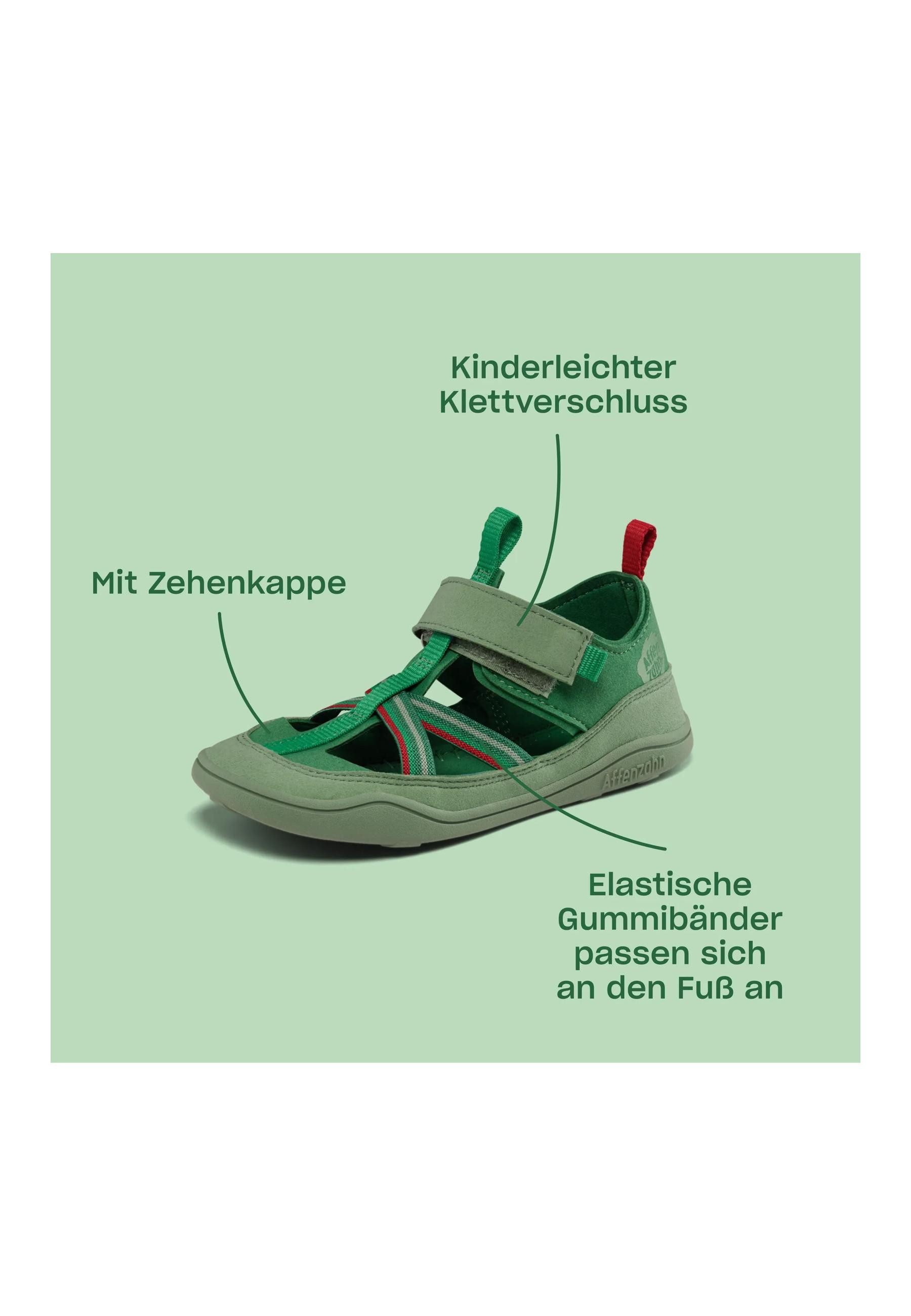 Affenzahn Vegan Breezy . Sandale nach Barfußschuhprinzip